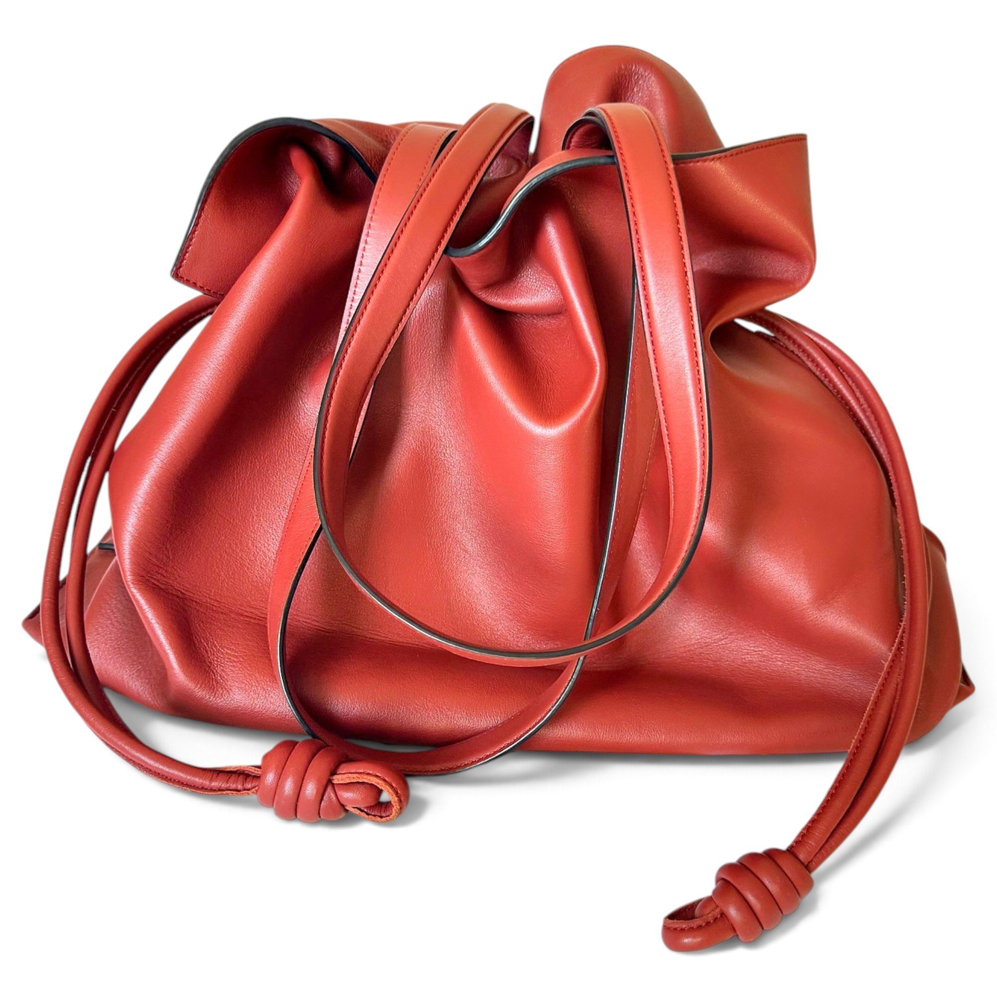 Flamenco leather handbag