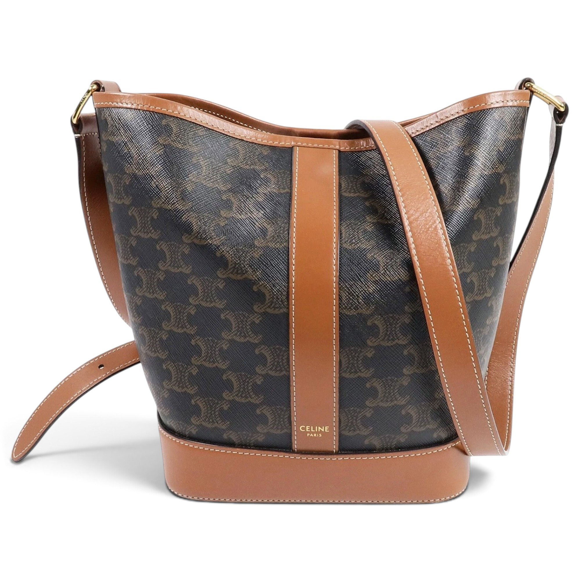 SAC SEAU leather handbag