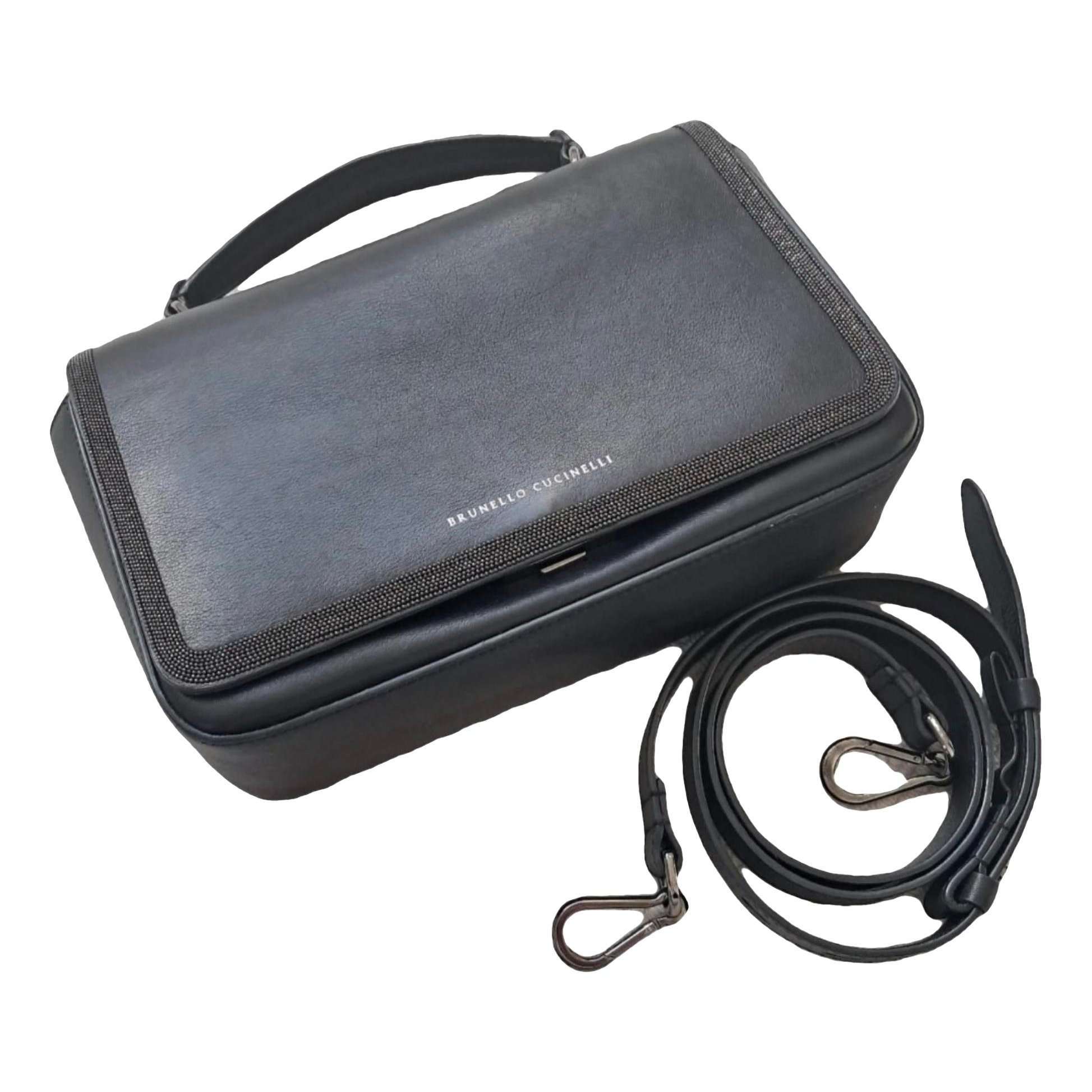 Leather crossbody bag
