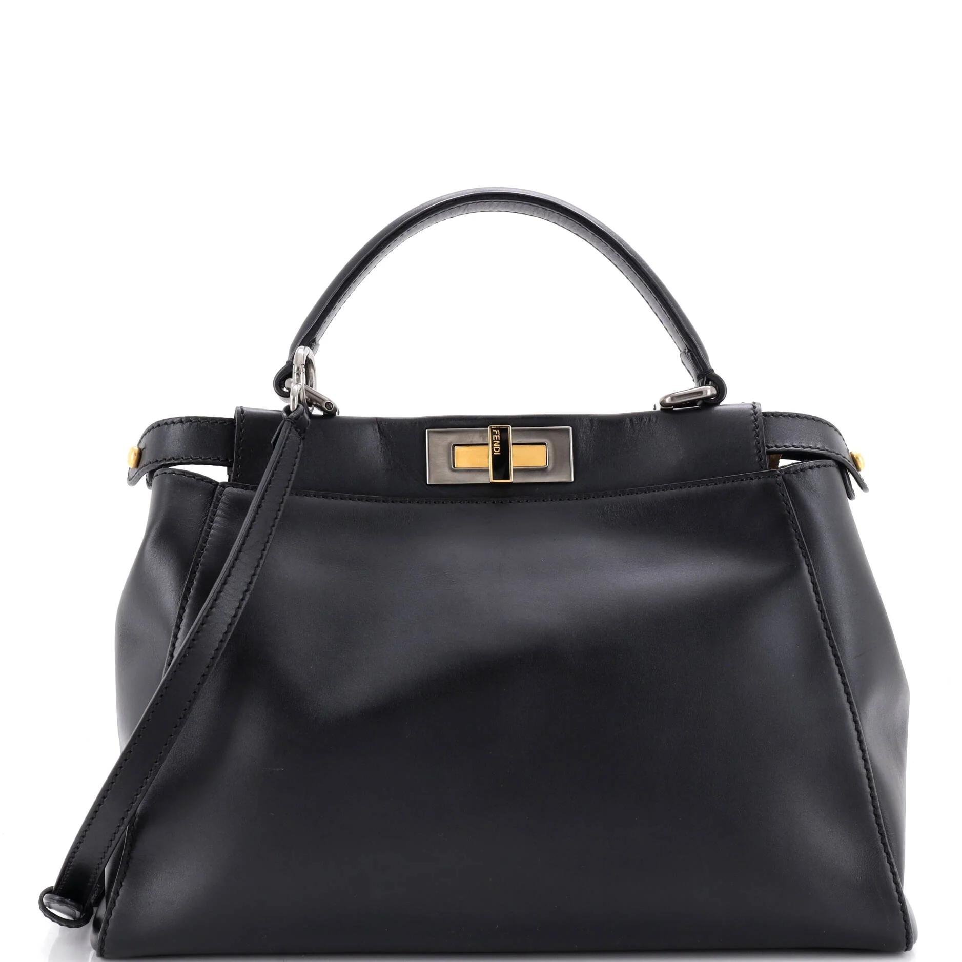 Leather handbag