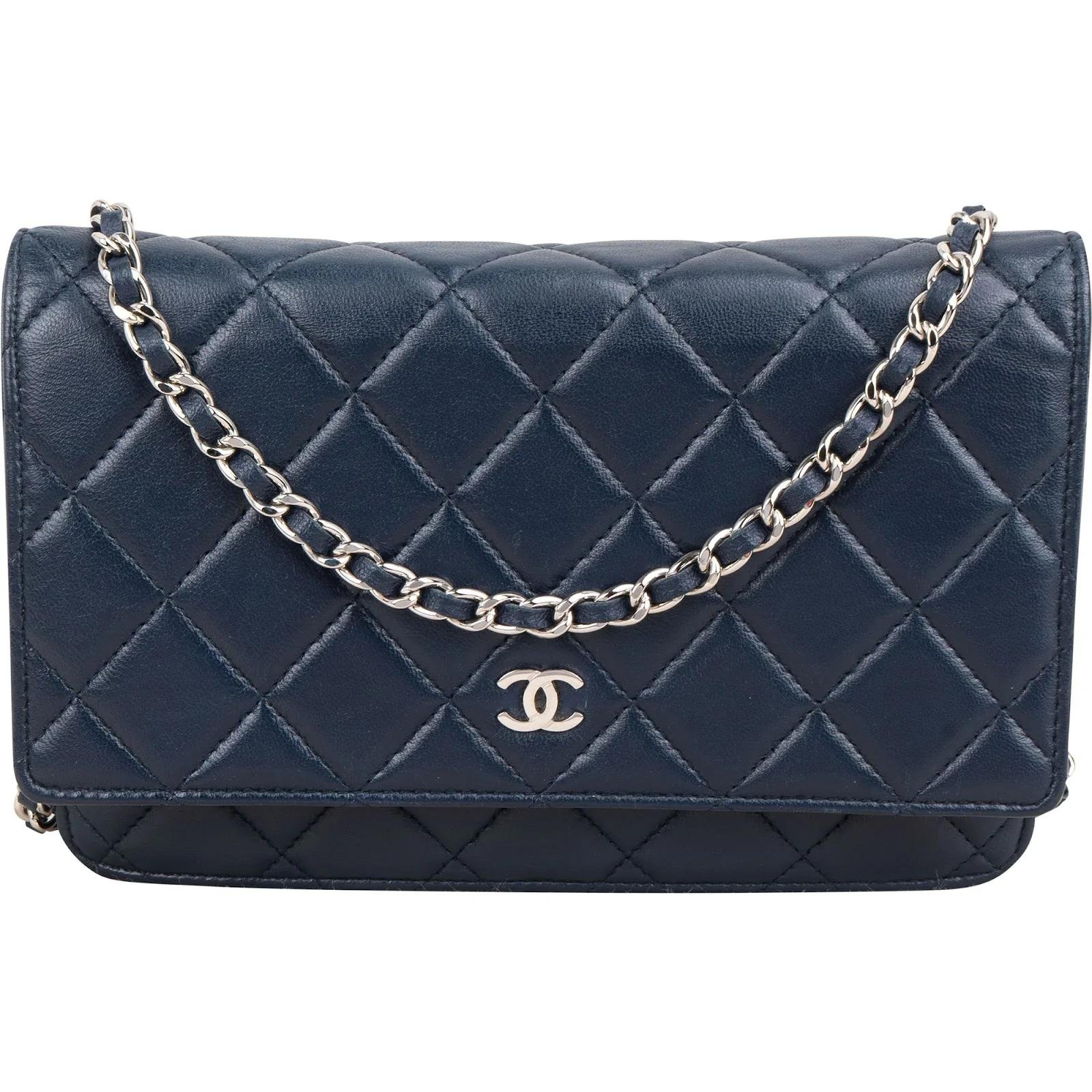 Wallet On Chain Timeless/Classique leather crossbody bag