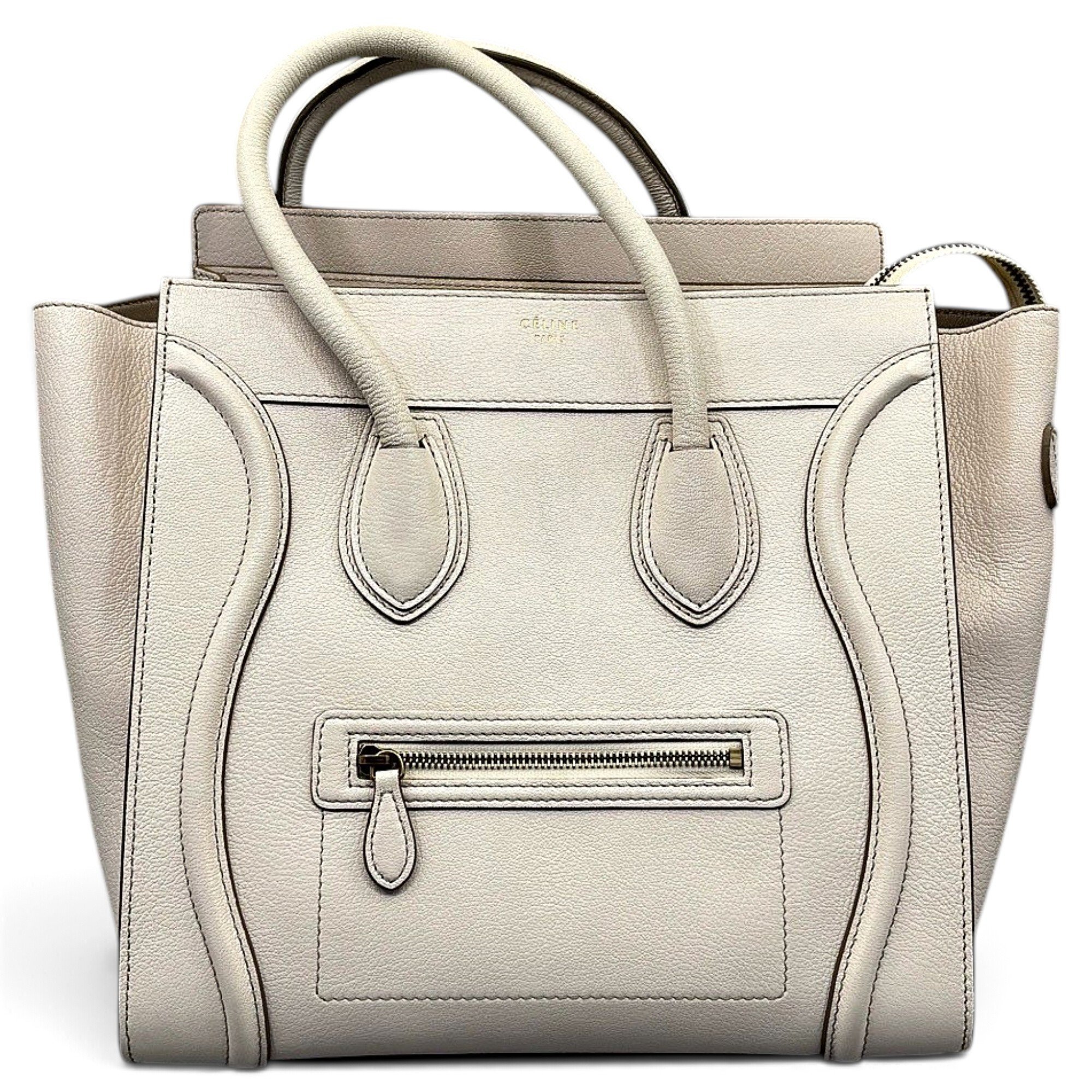 Luggage leather handbag