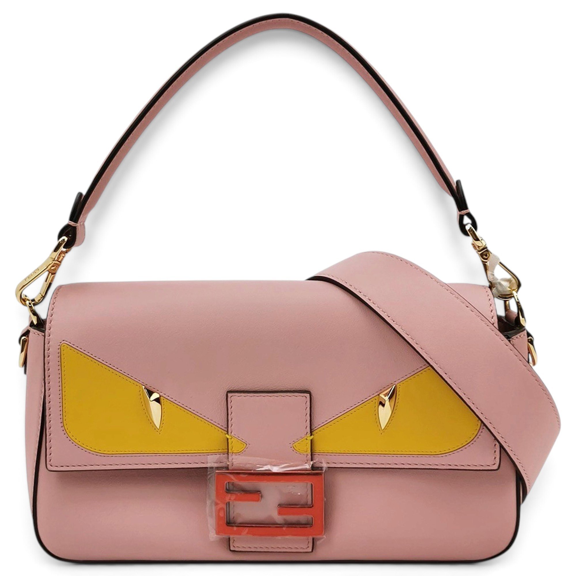 Baguette leather handbag
