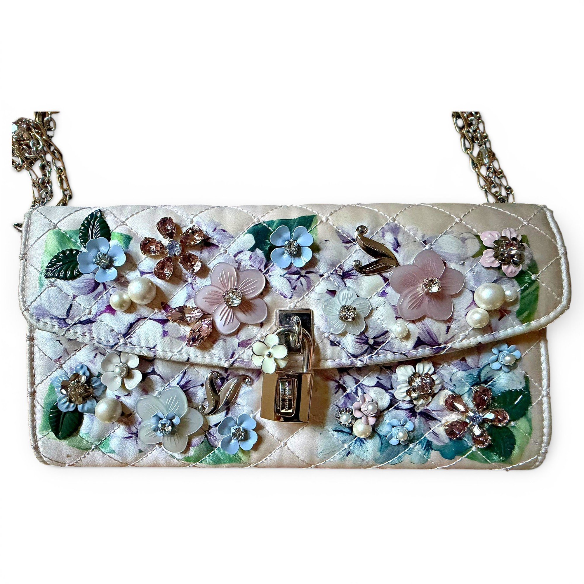 Silk handbag