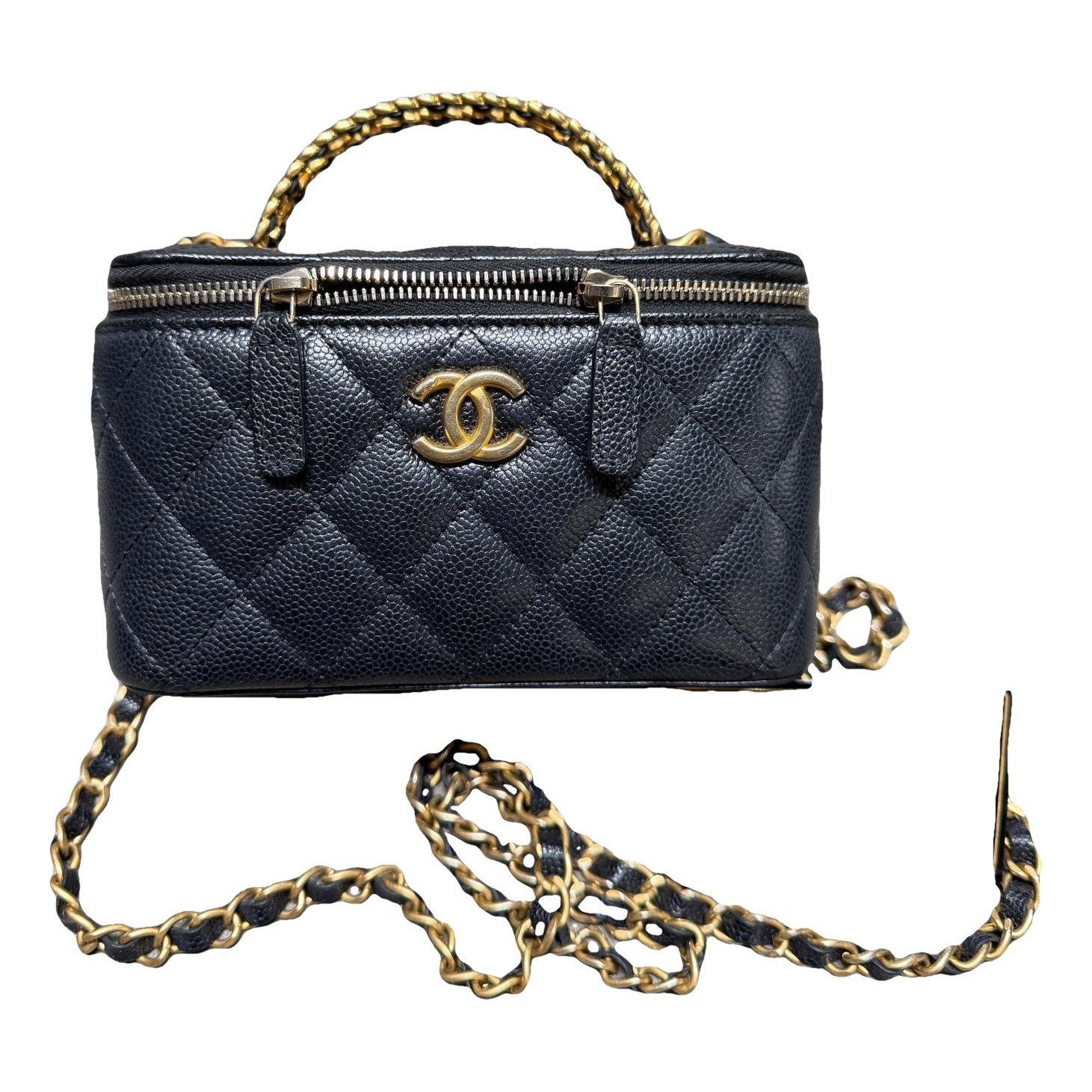 Leather handbag