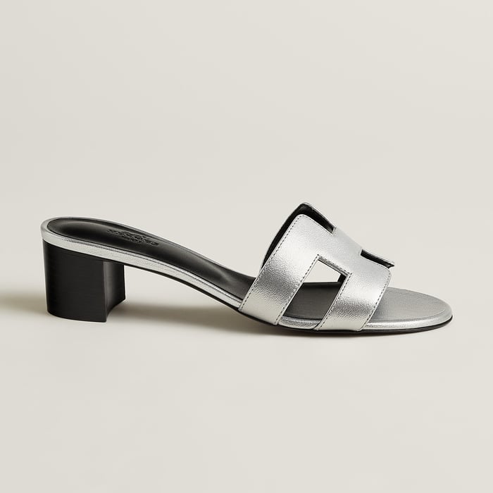 Gris Argenté Oasis Sandal