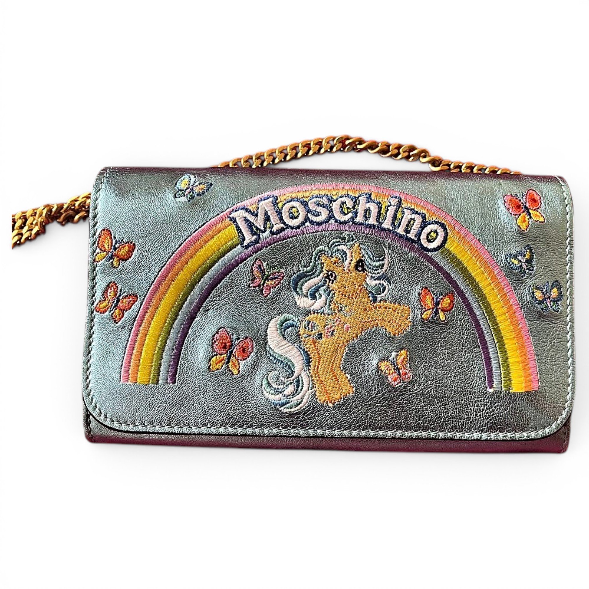 Leather crossbody bag