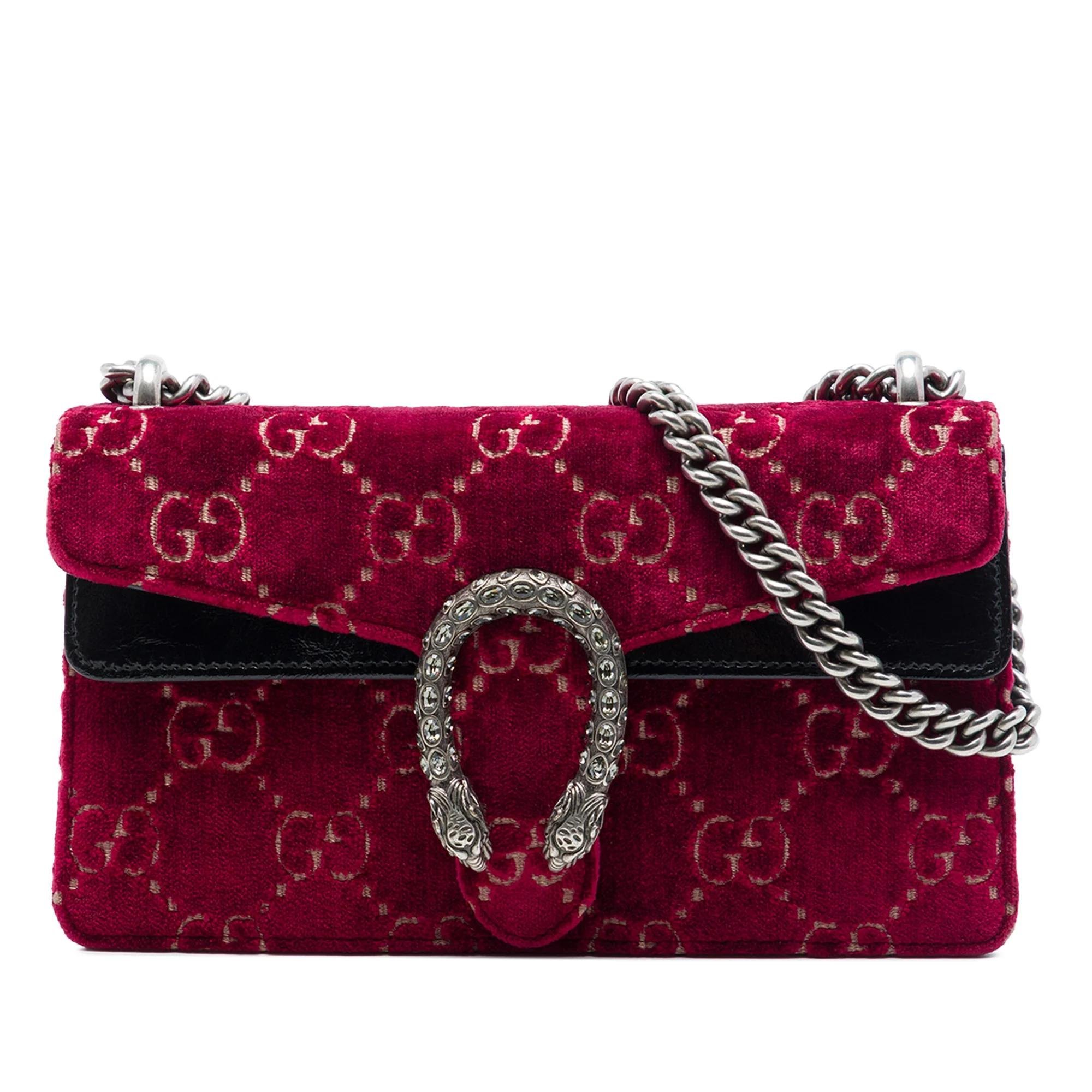 Dionysus velvet handbag