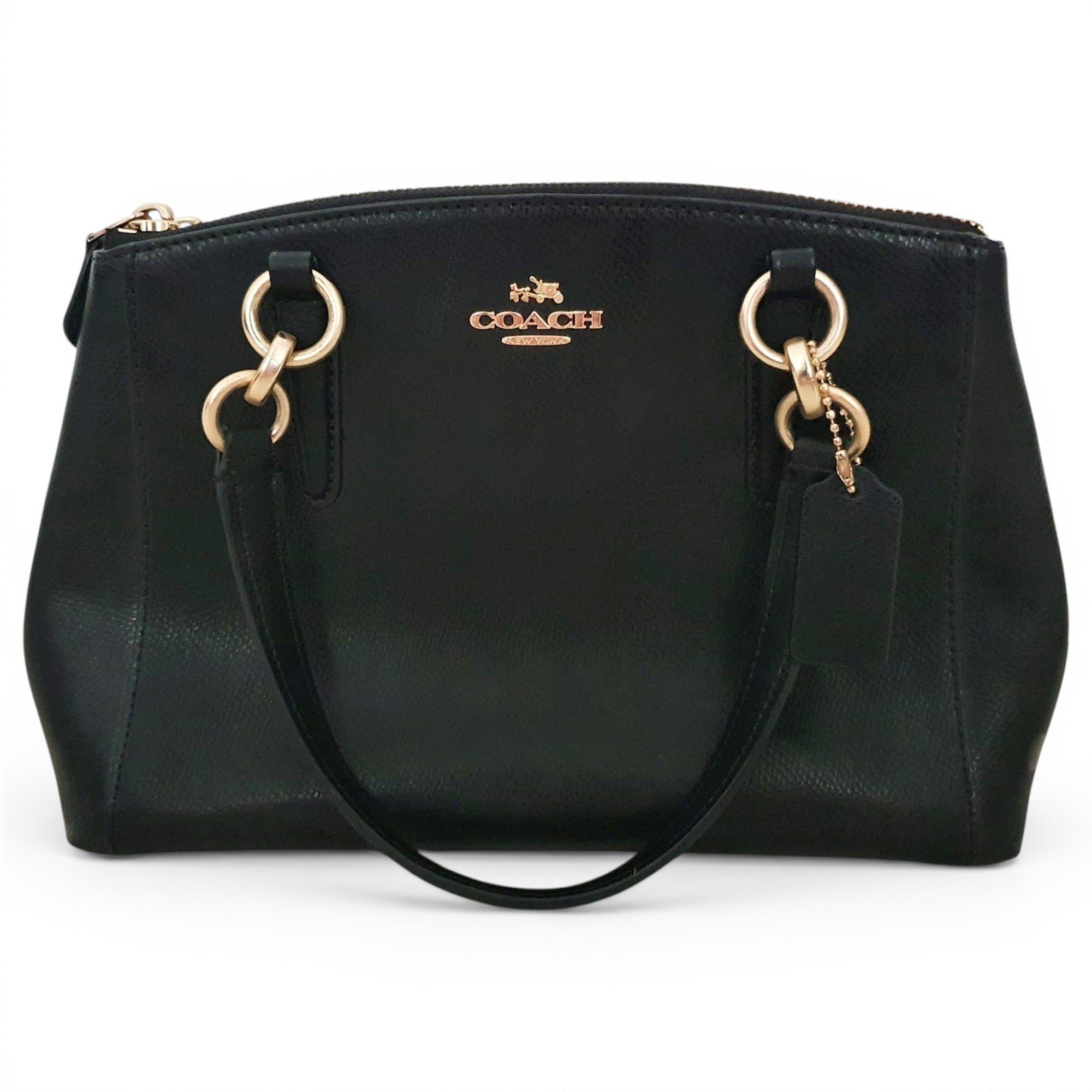 Leather satchel