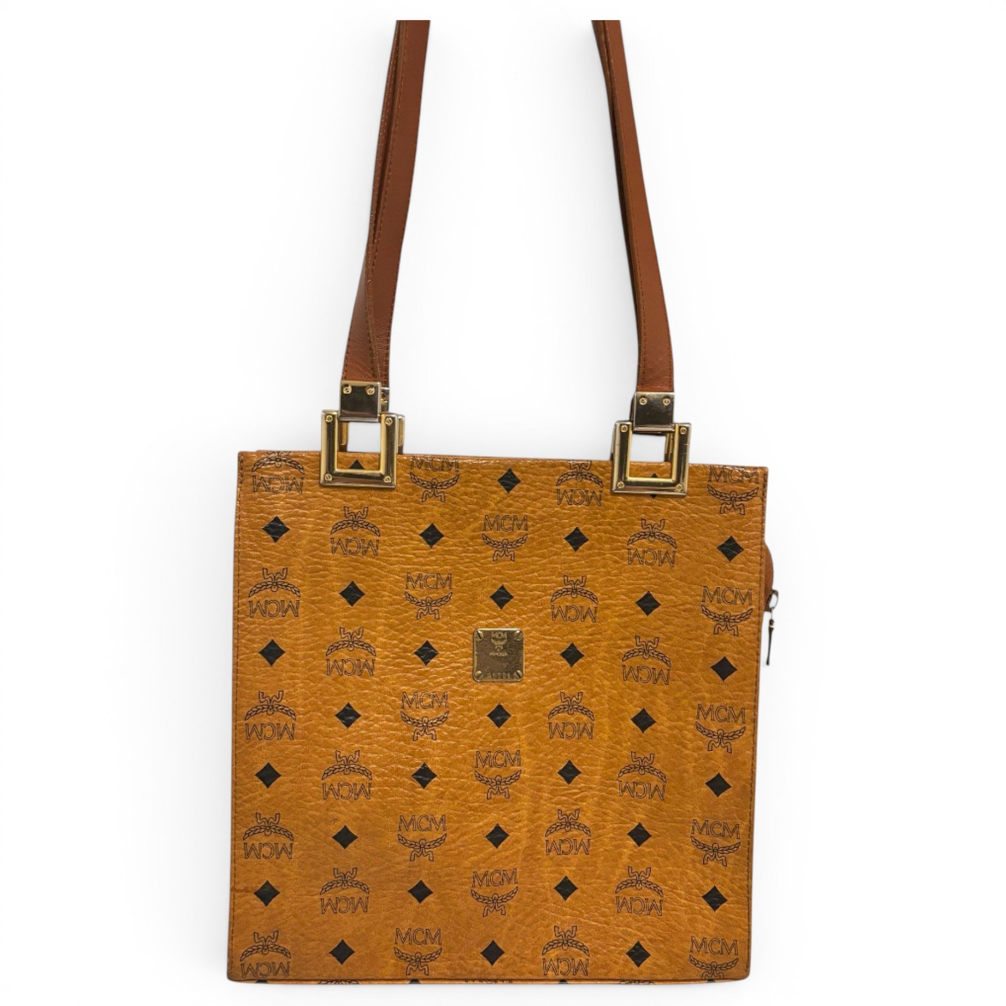 Leather tote