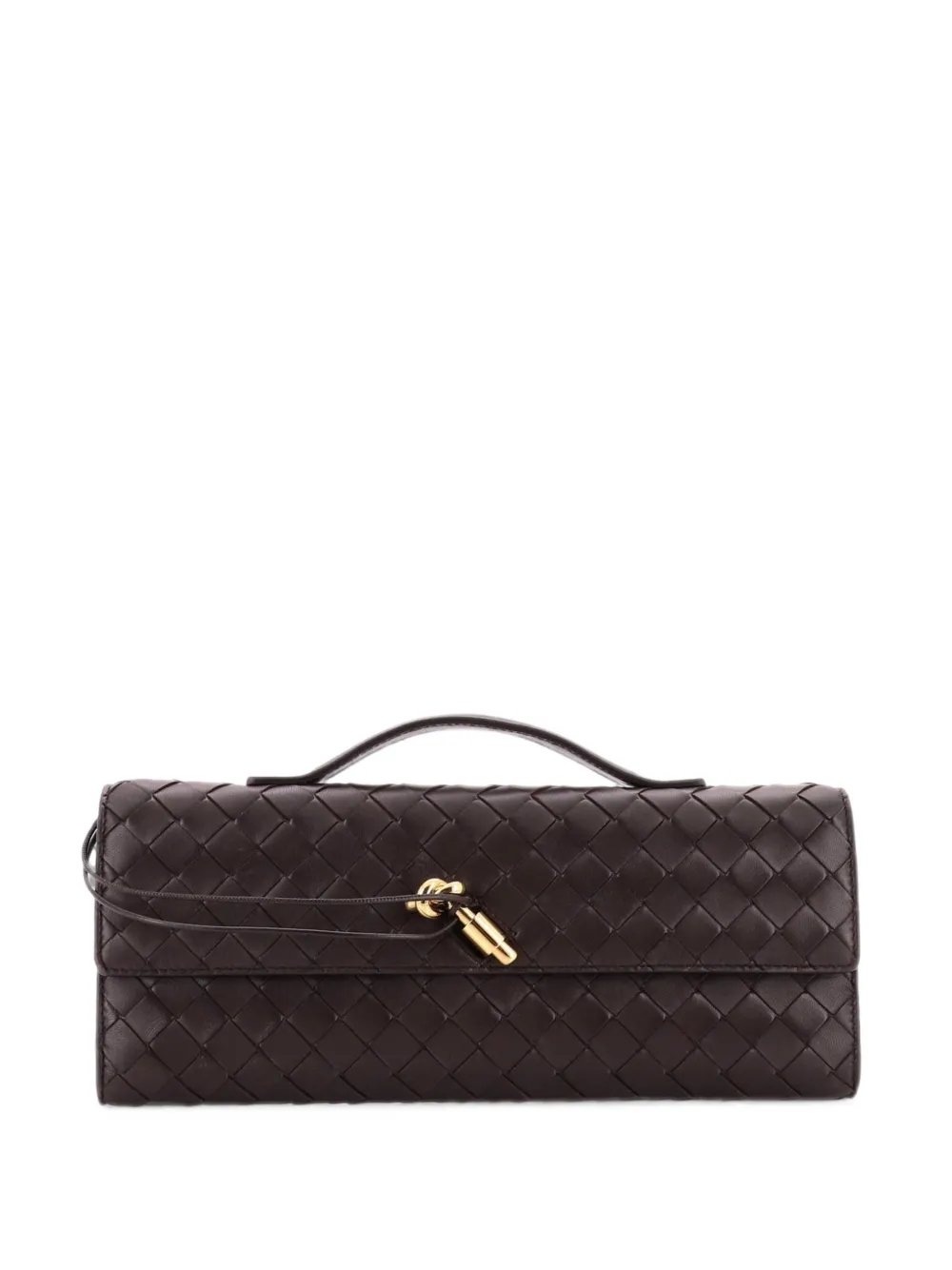 Andiamo Top Handle Intrecciato Nappa Long clutch bag