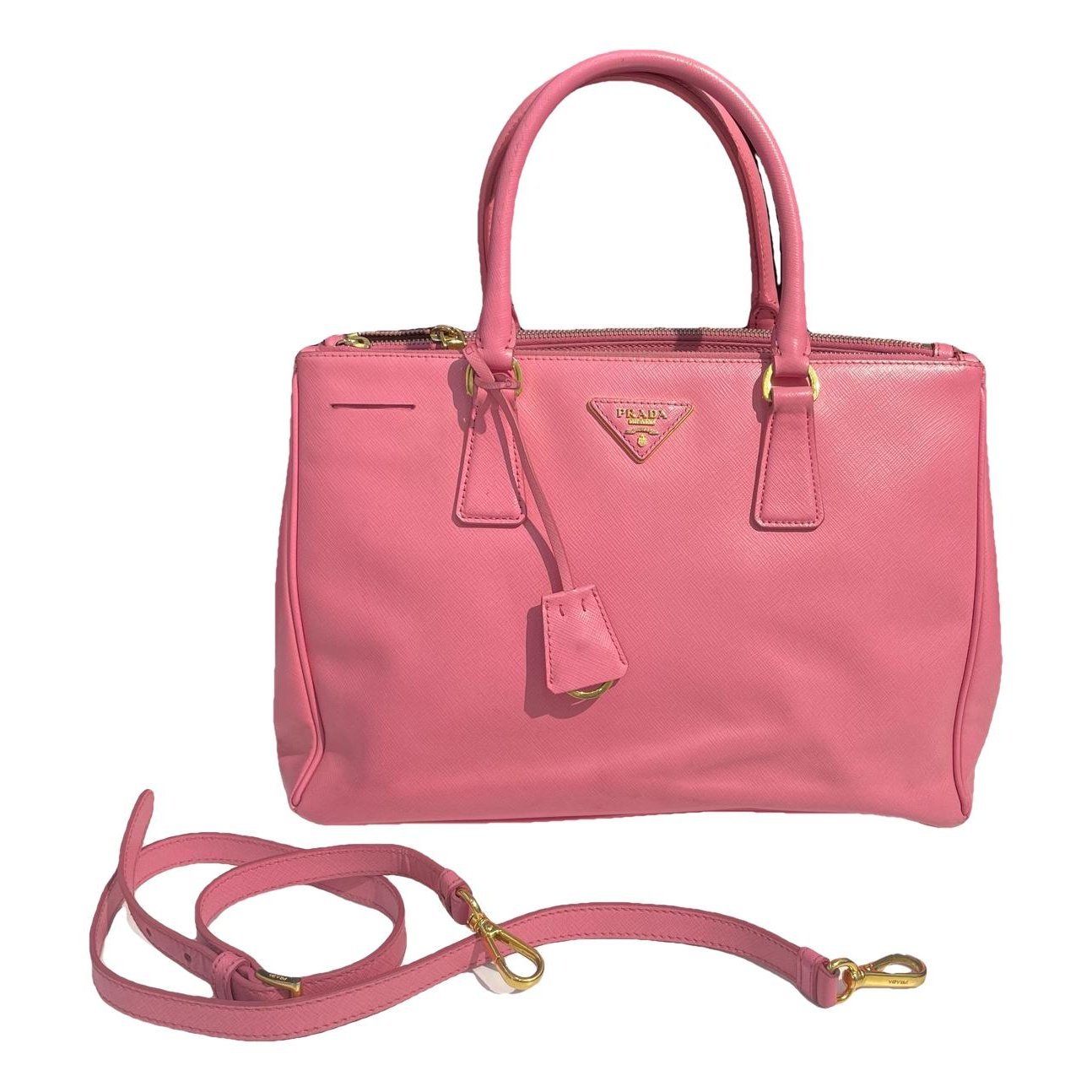 Galleria leather handbag