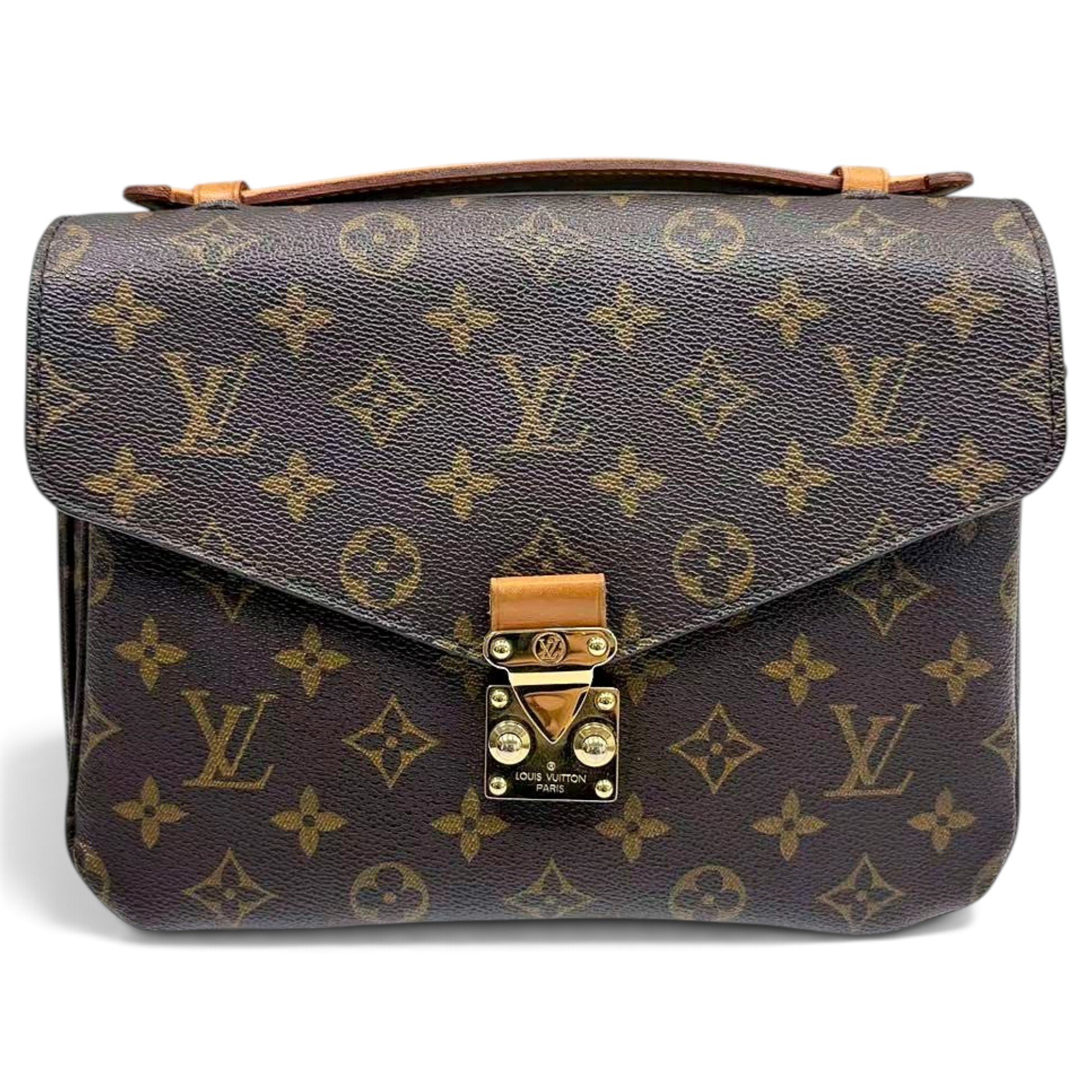 Metis leather handbag