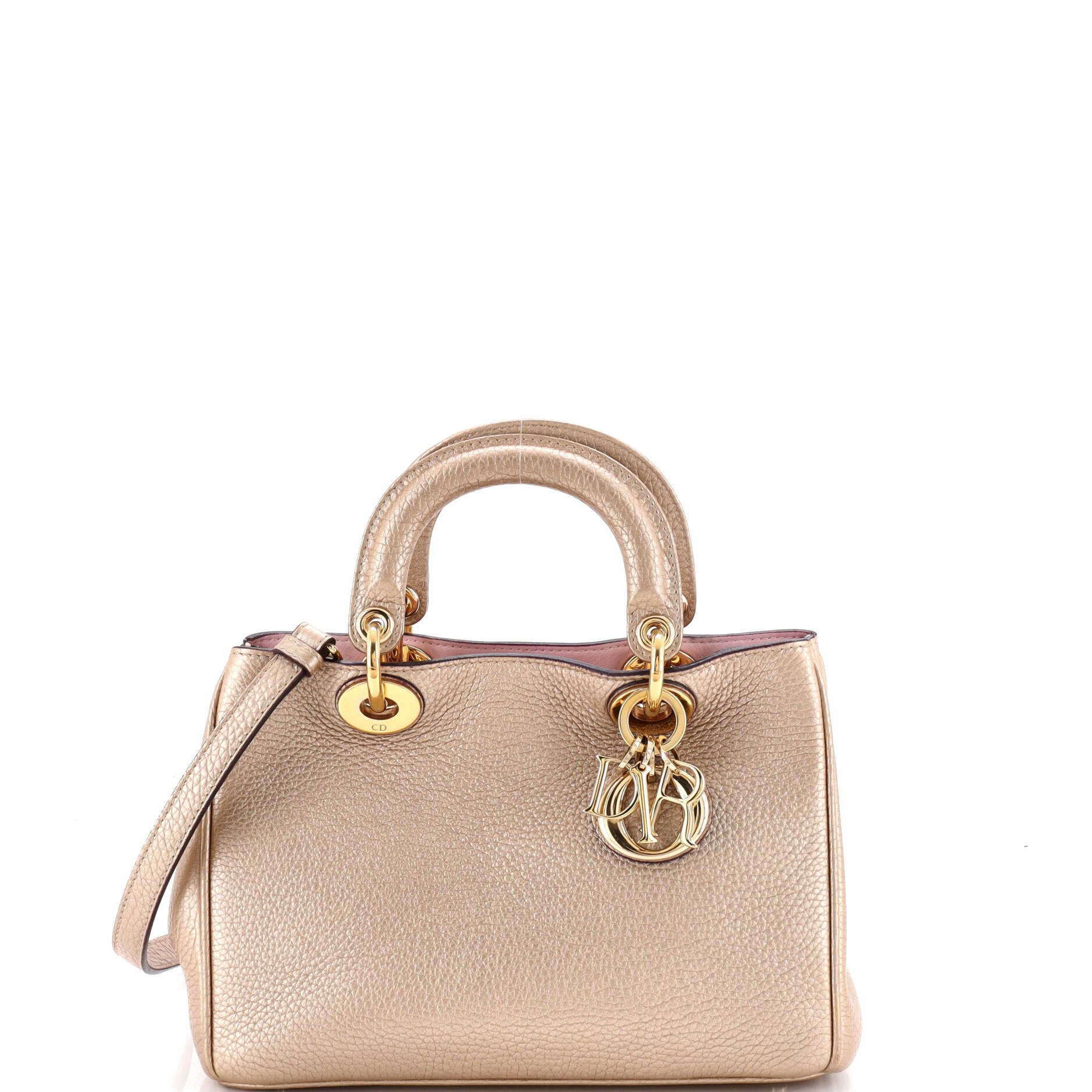Diorissimo Tote Pebbled Leather Mini