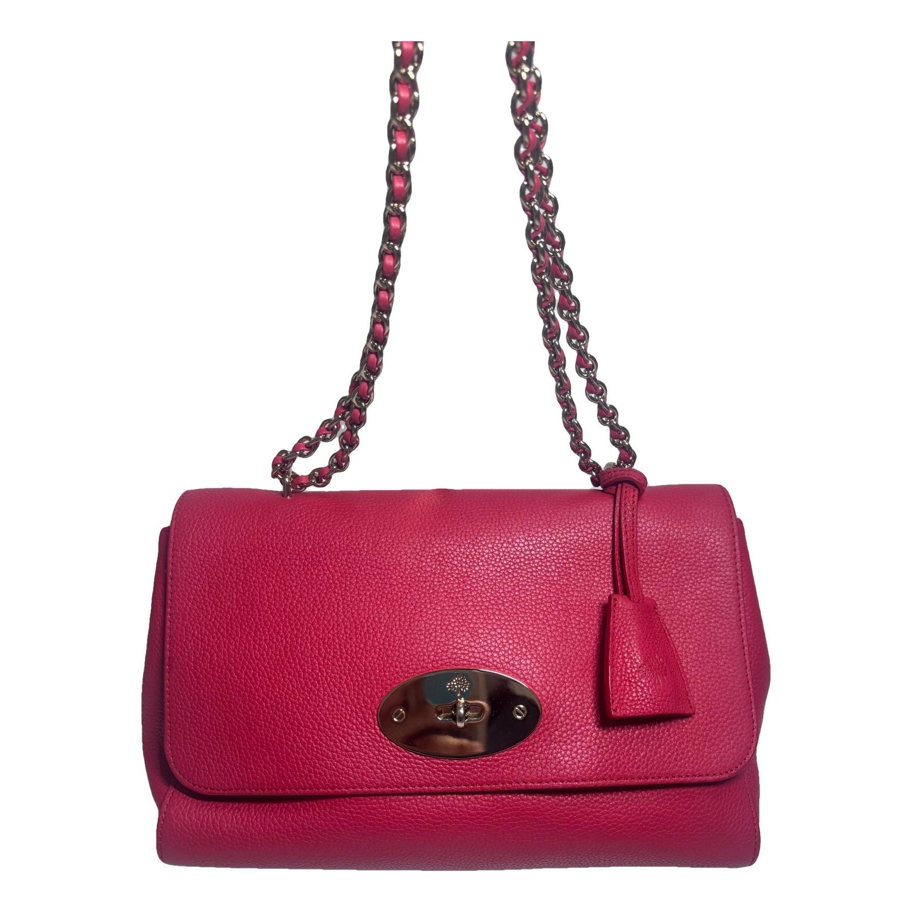 Lily leather handbag