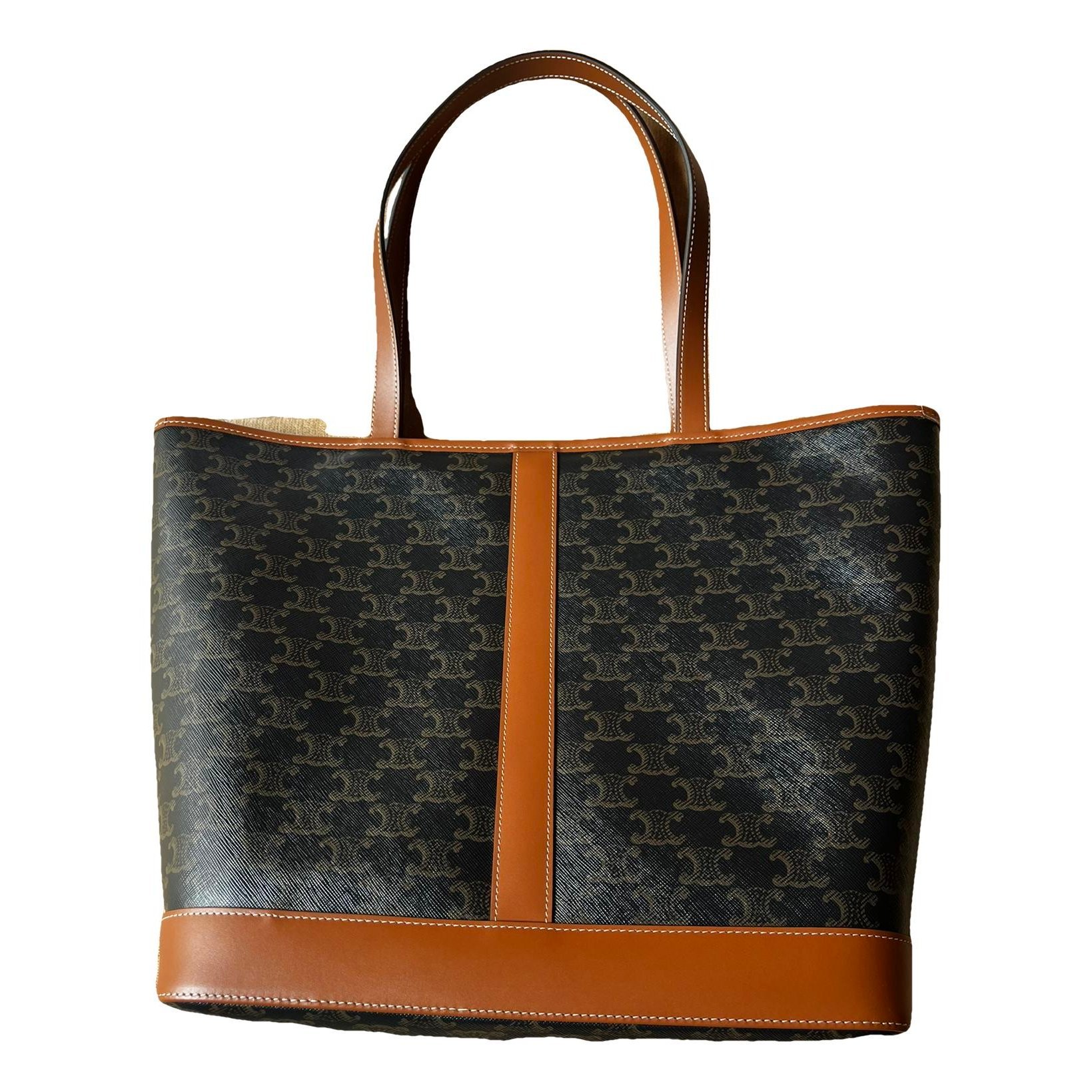 Cabas cloth handbag