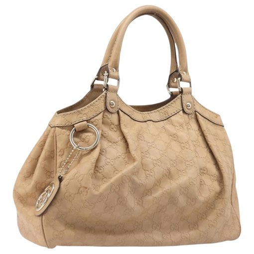 Sukey leather tote