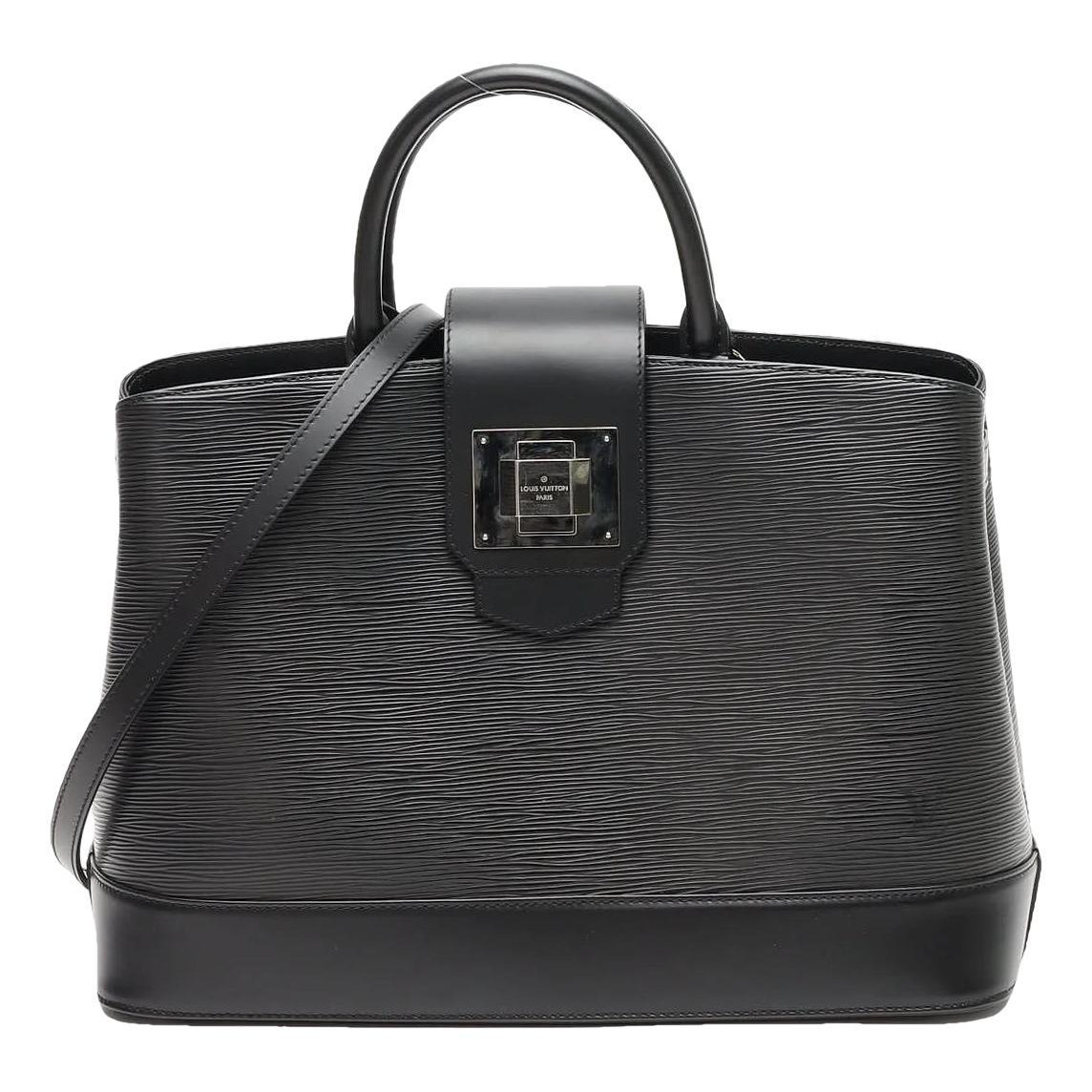 Leather tote
