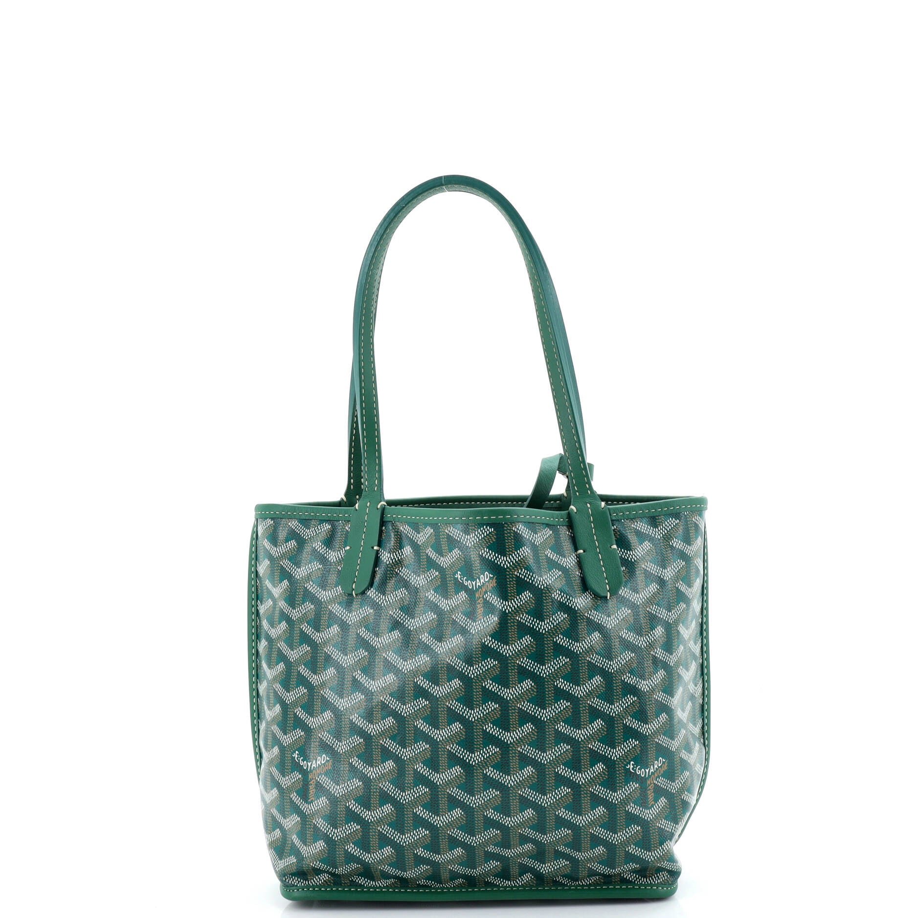 Goyard Anjou Reversible Tote Coated Canvas Mini