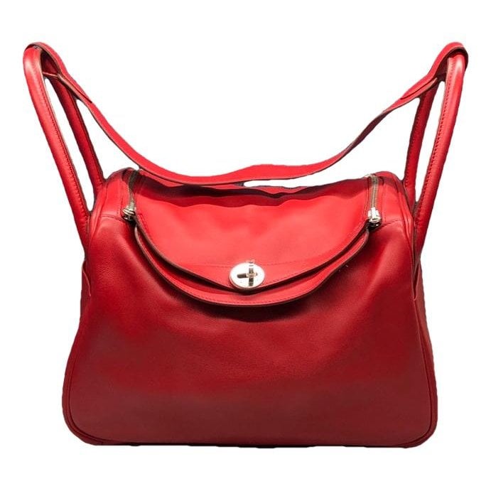 Lindy leather handbag