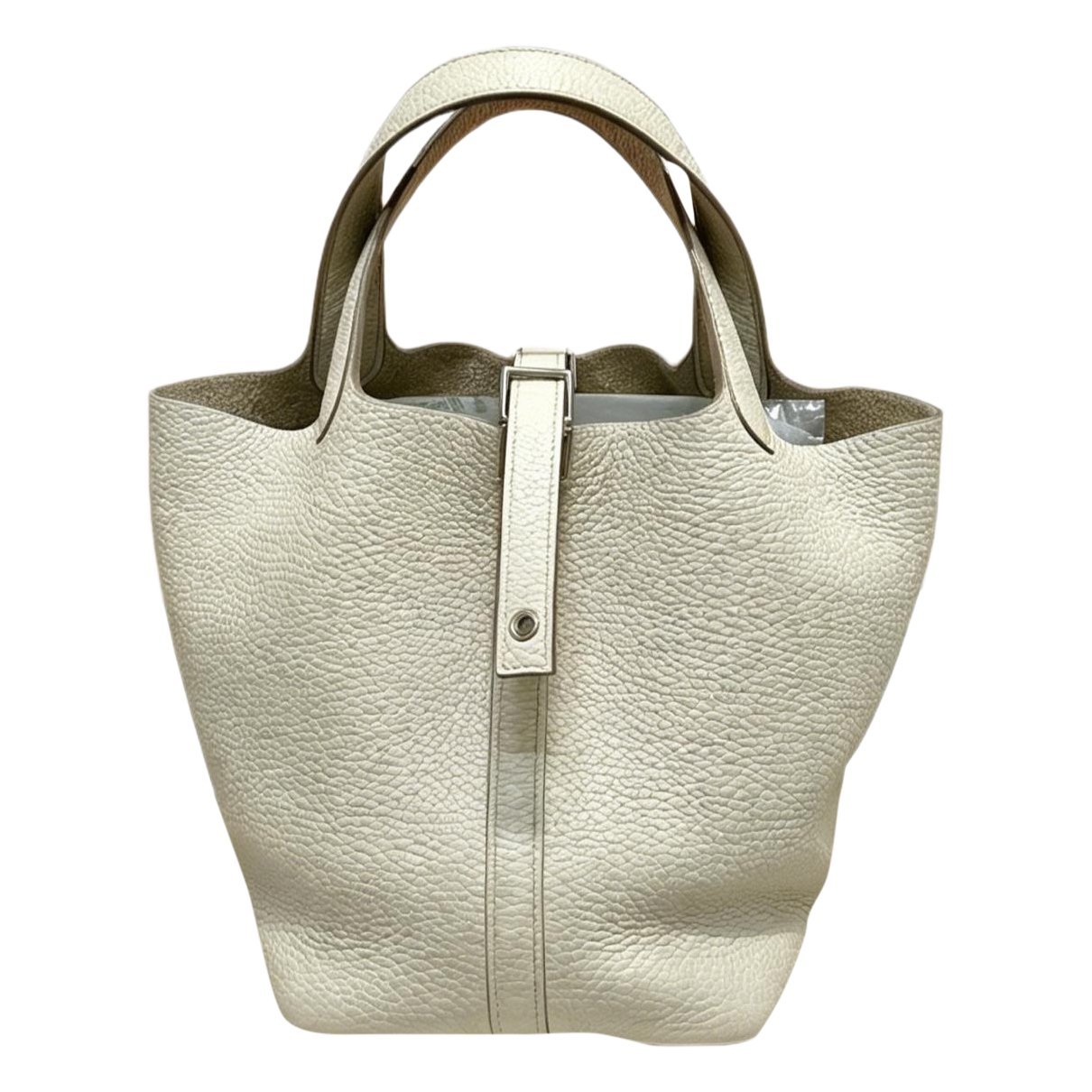 Picotin leather handbag