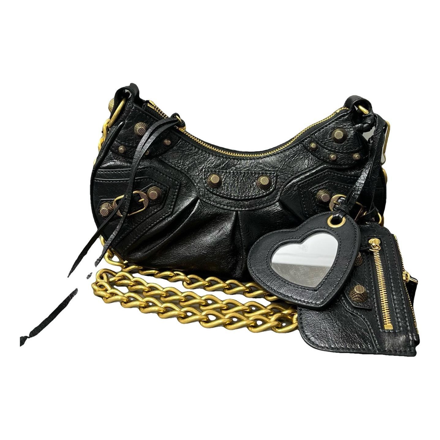 Le Cagole leather handbag