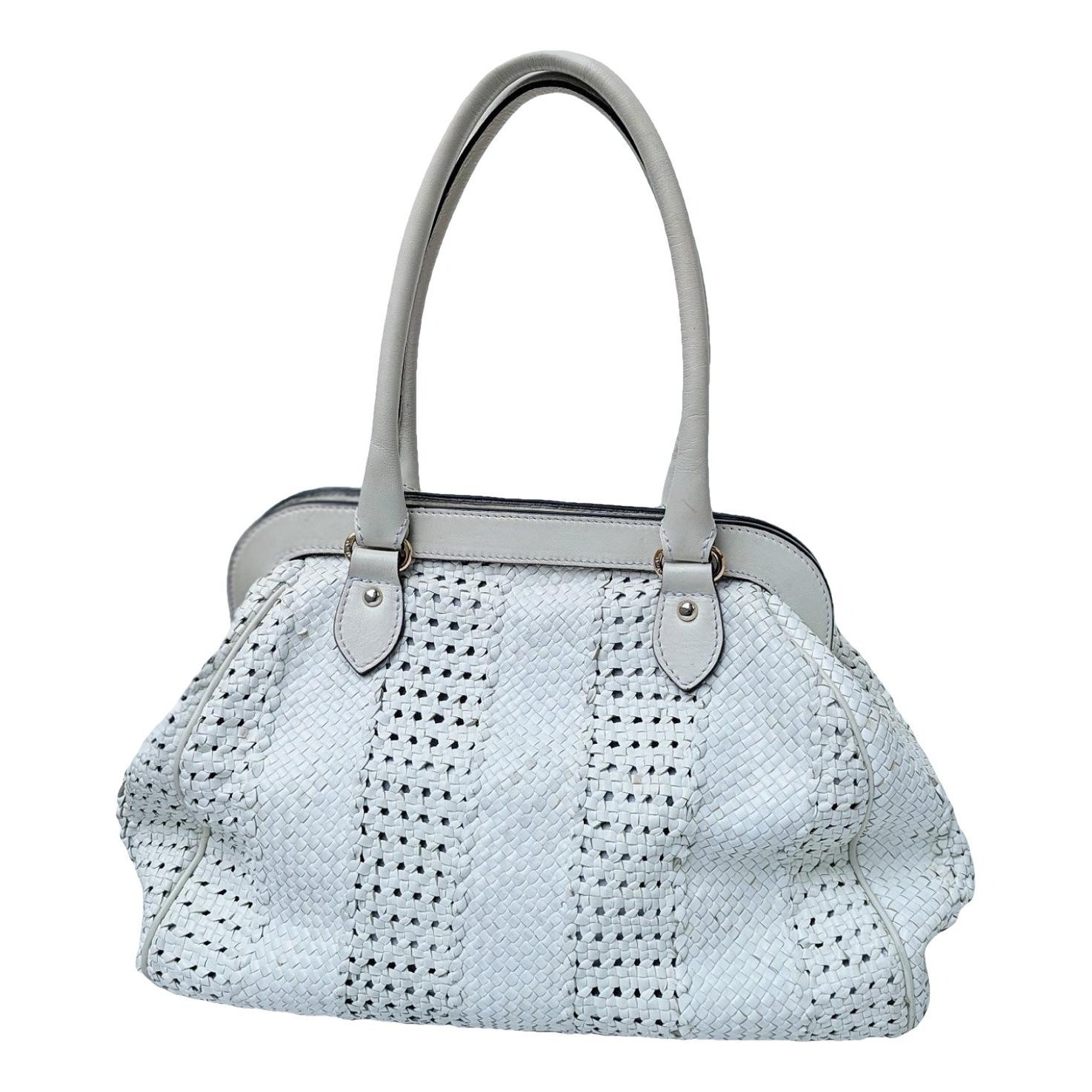 Leather tote