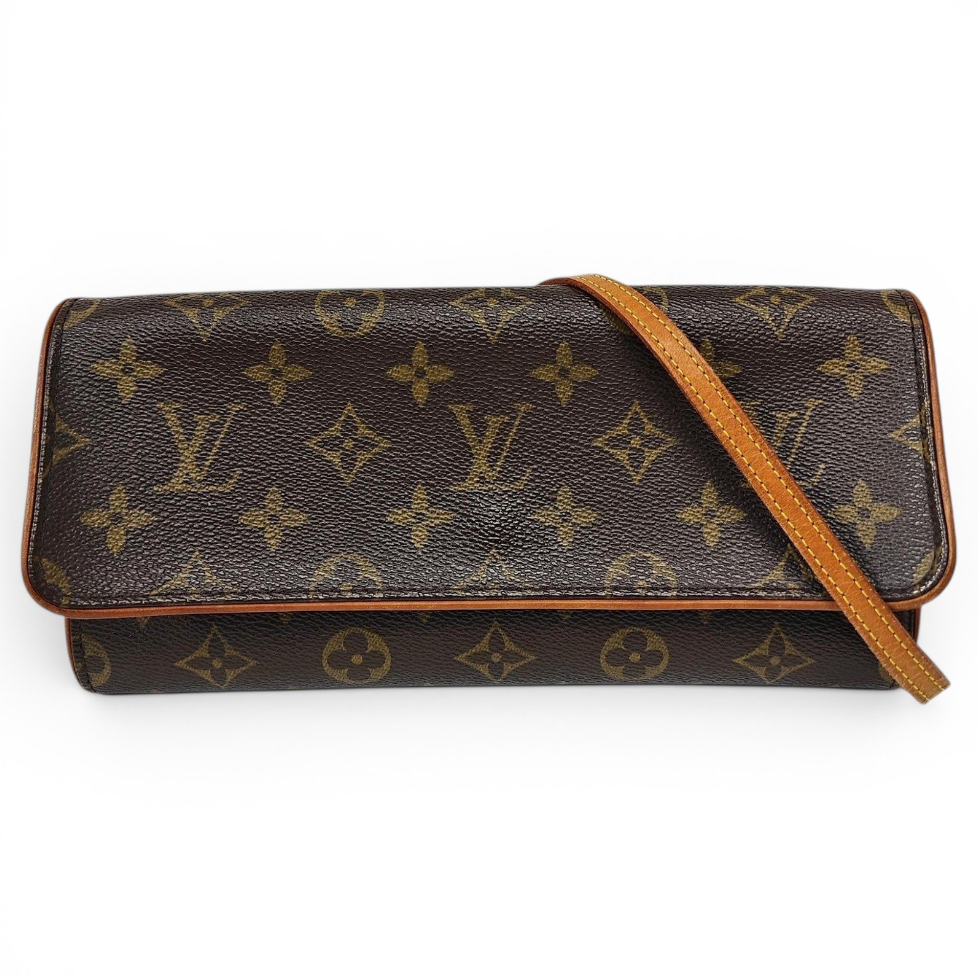 Twin leather handbag