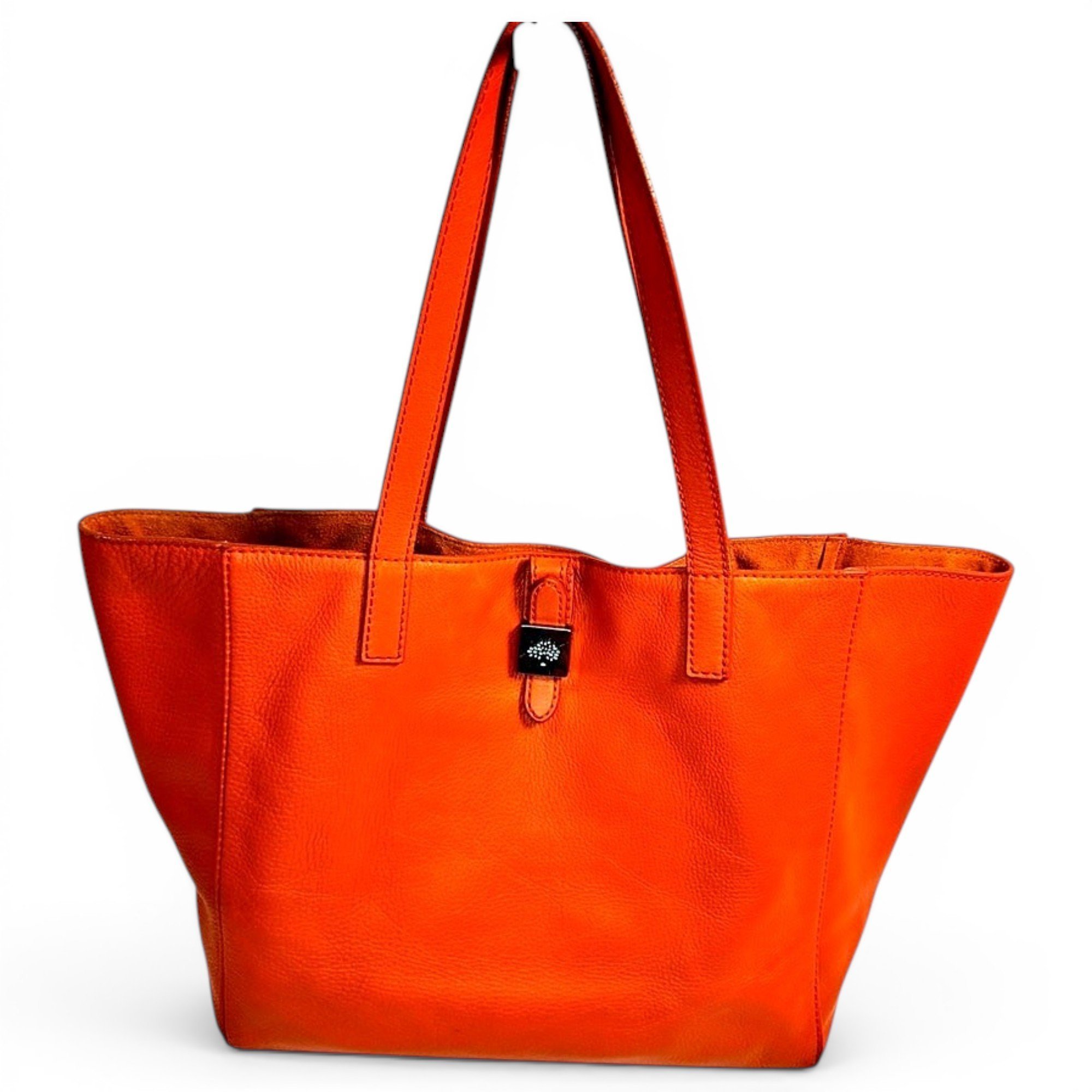 Leather tote