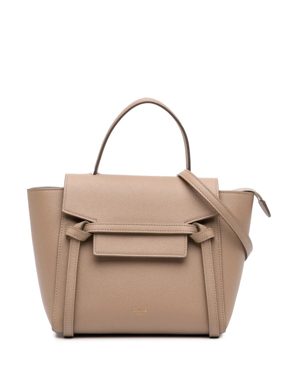 2021 Nano Grained Calfskin Belt Bag satchel