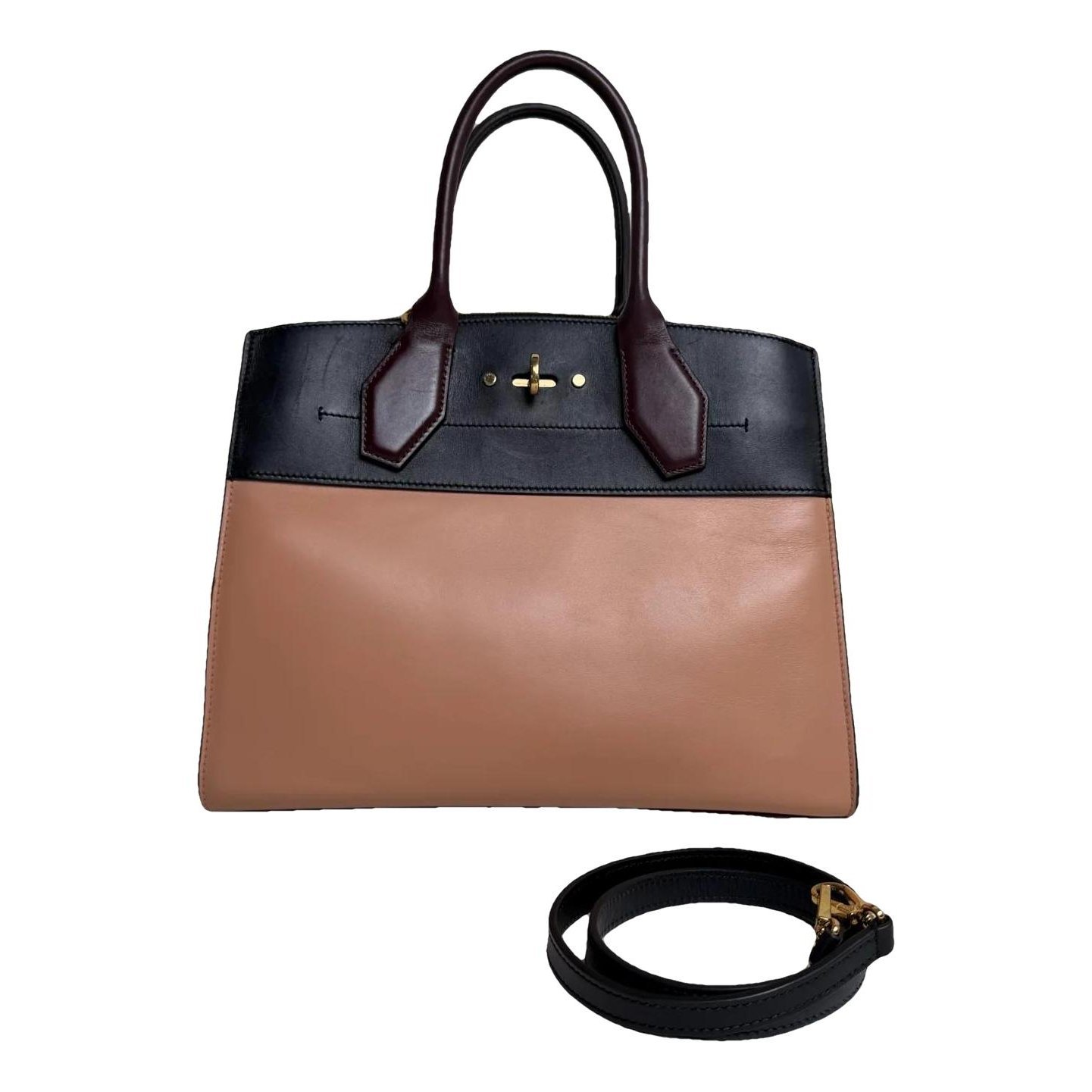 Leather tote