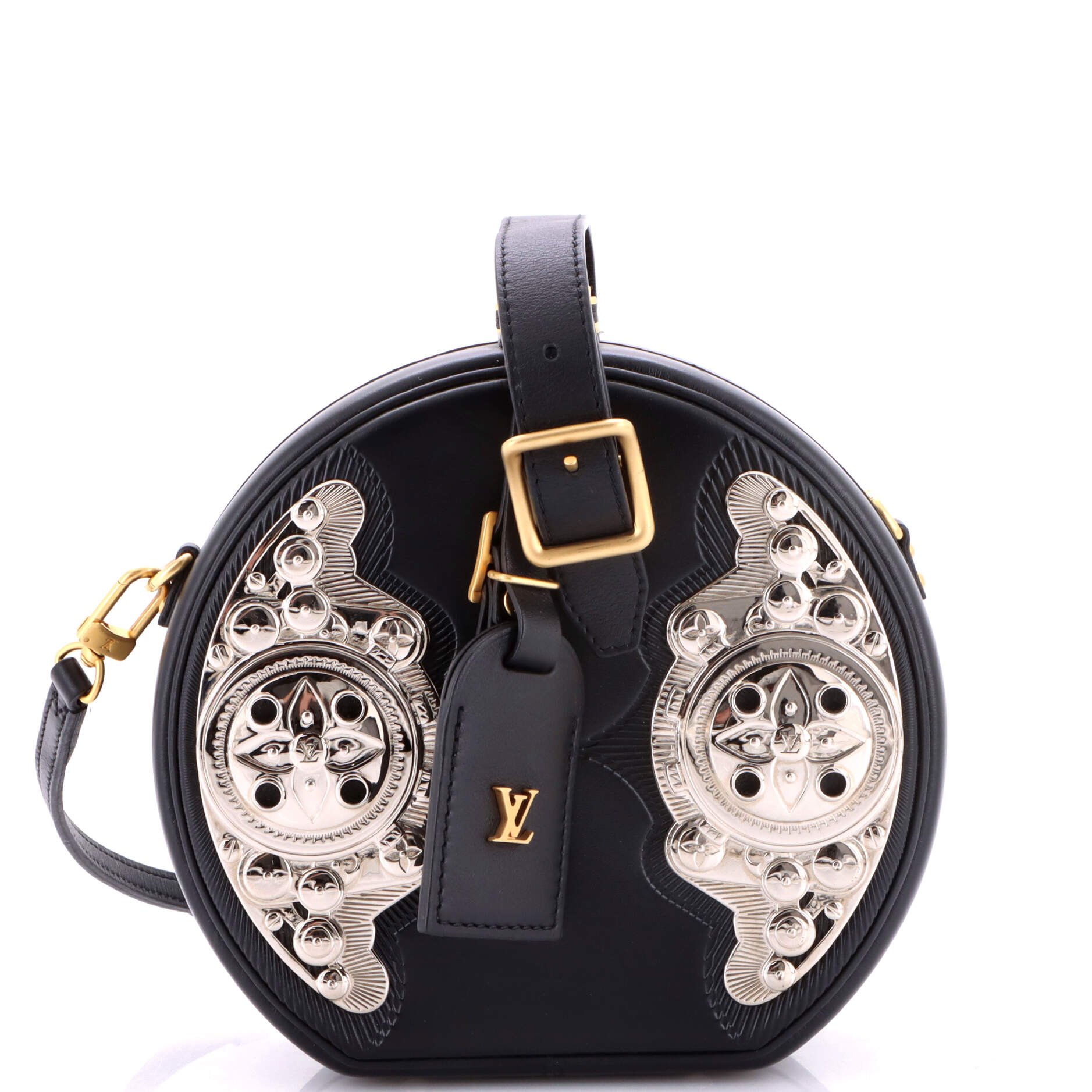 Petite Boite Chapeau Bag Embellished Leather
