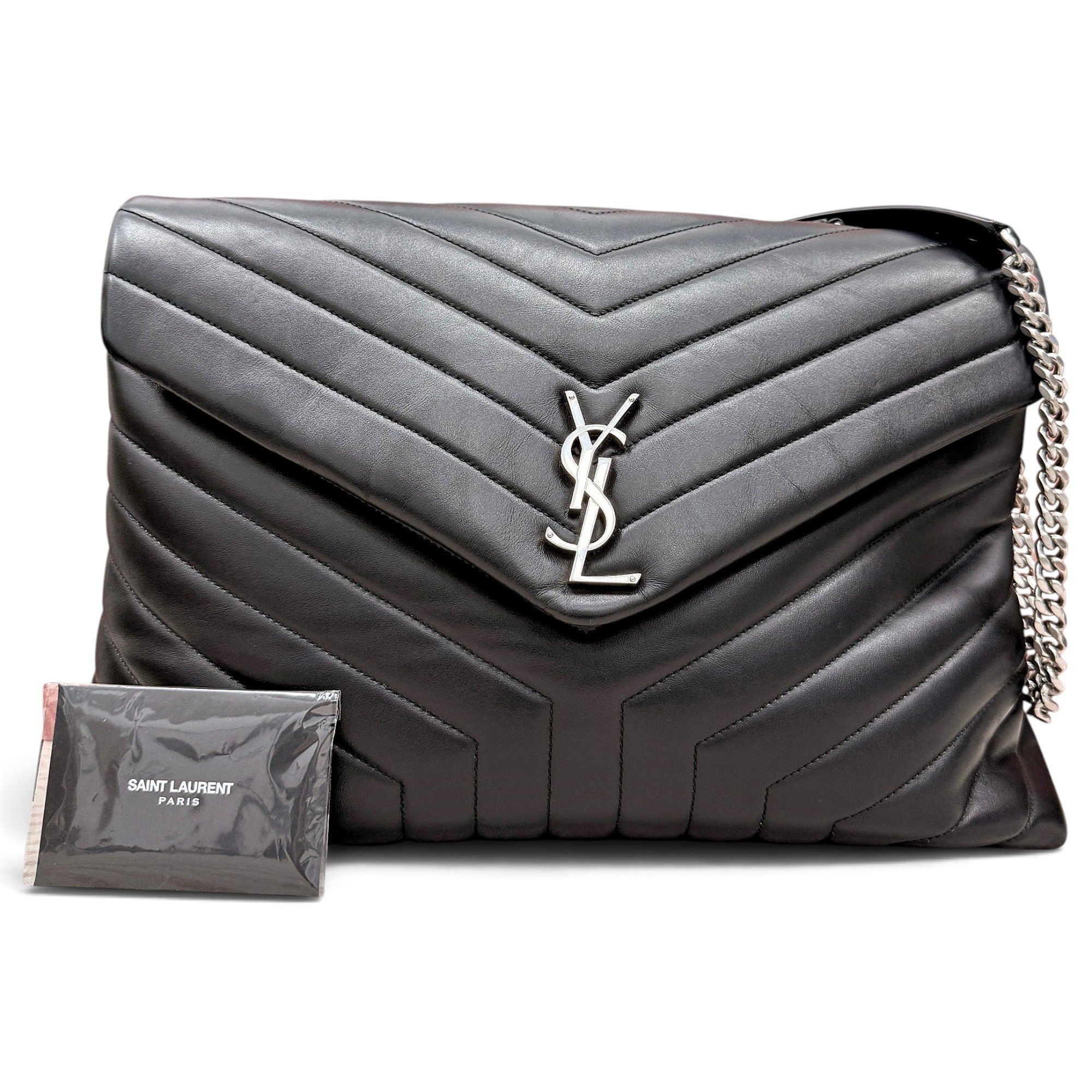 Loulou leather handbag