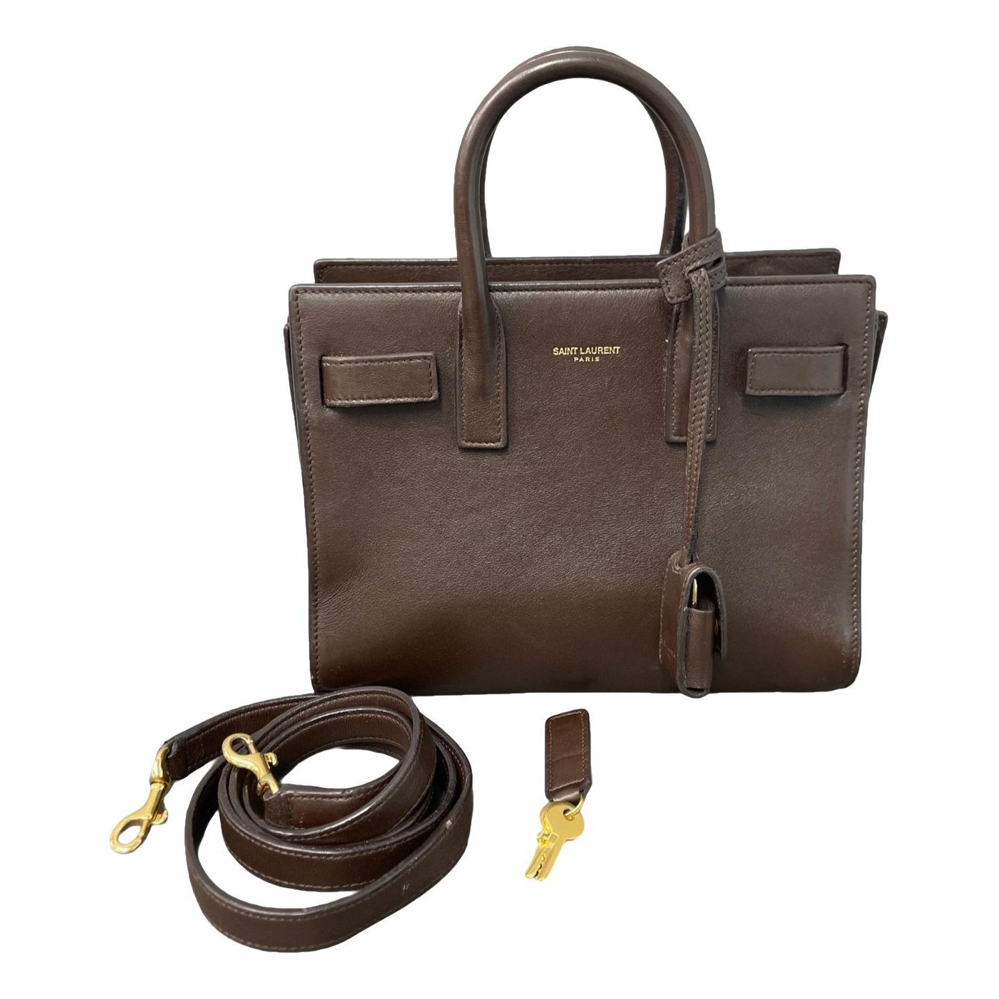 Leather handbag