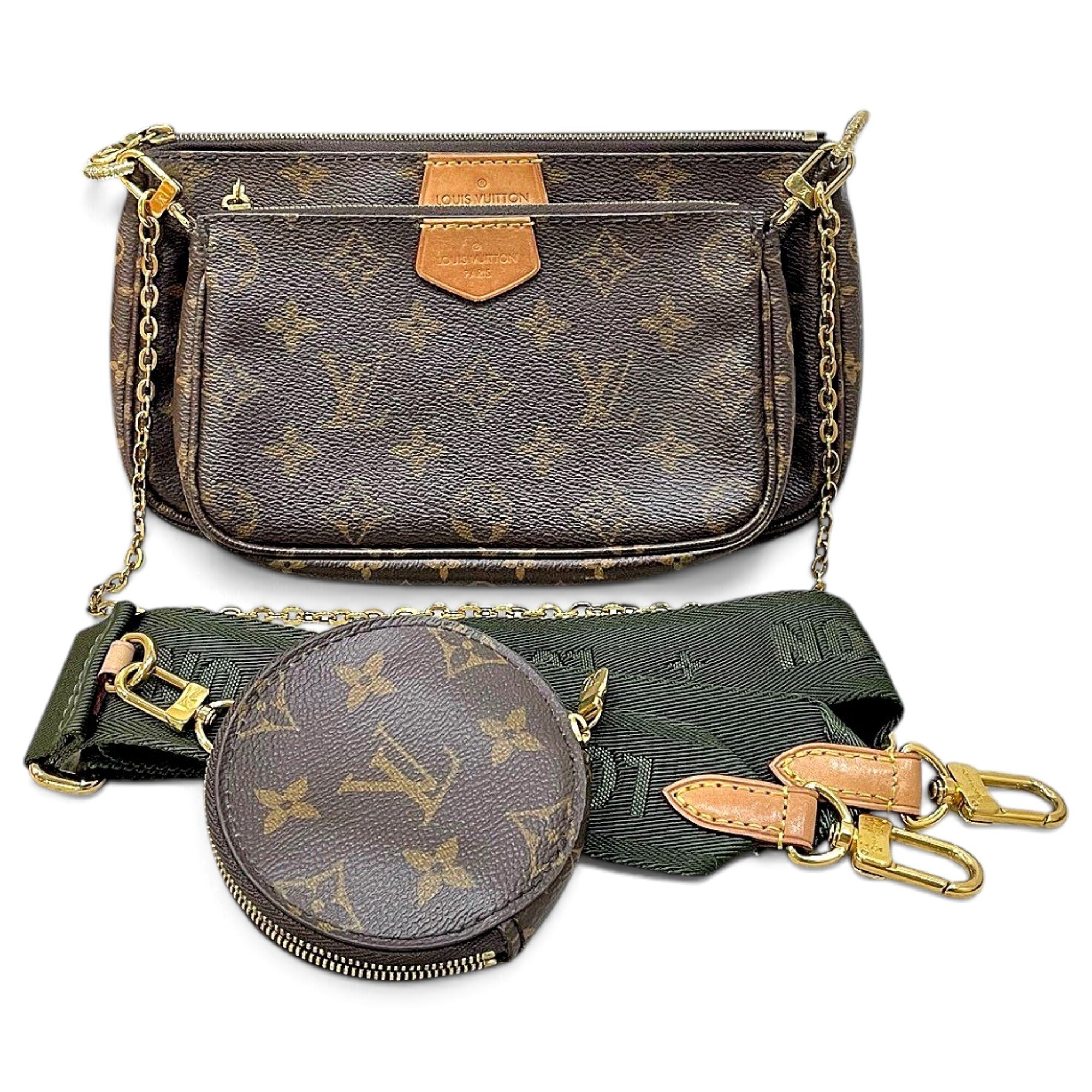 Multi Pochette Accessoires leather crossbody bag