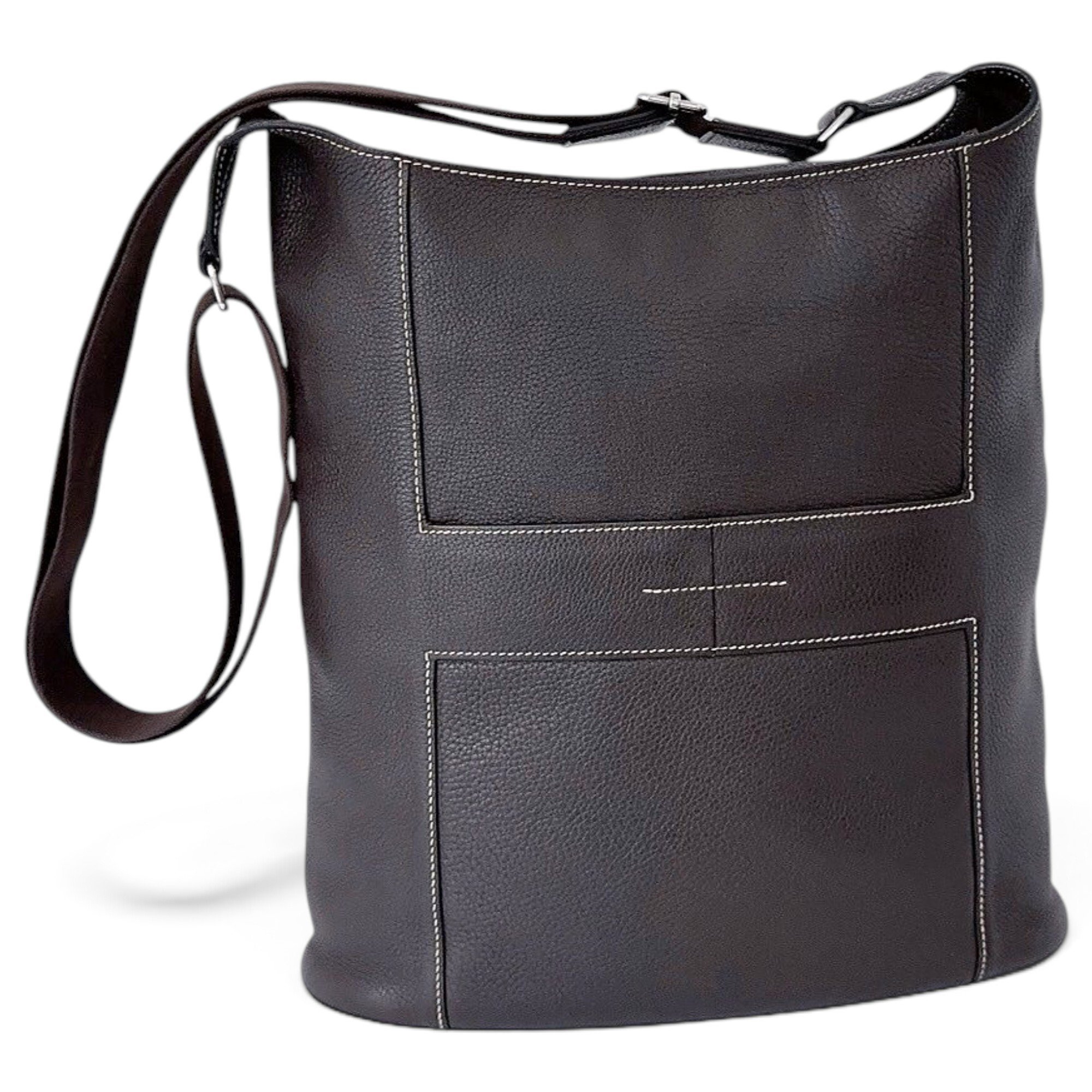 Leather handbag