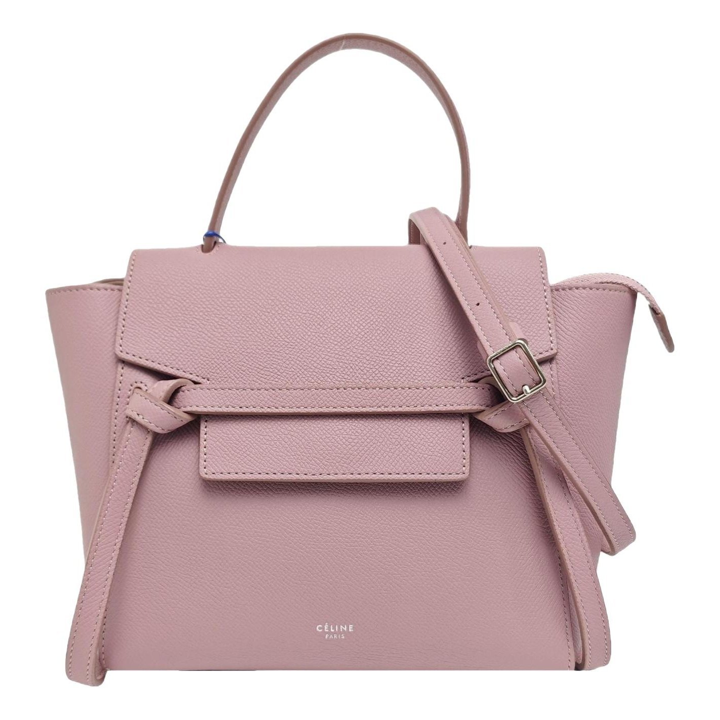 Belt leather handbag