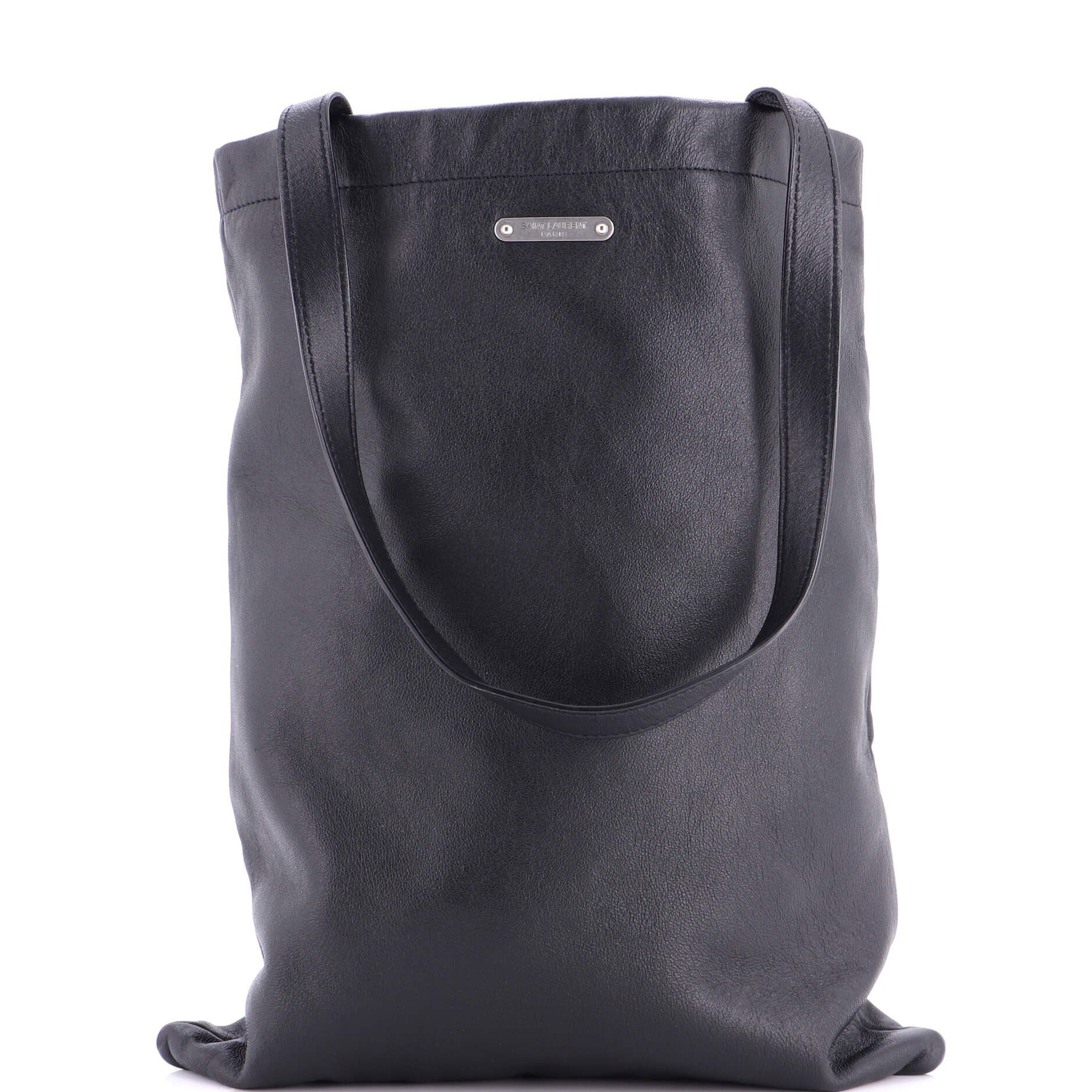 Leather tote