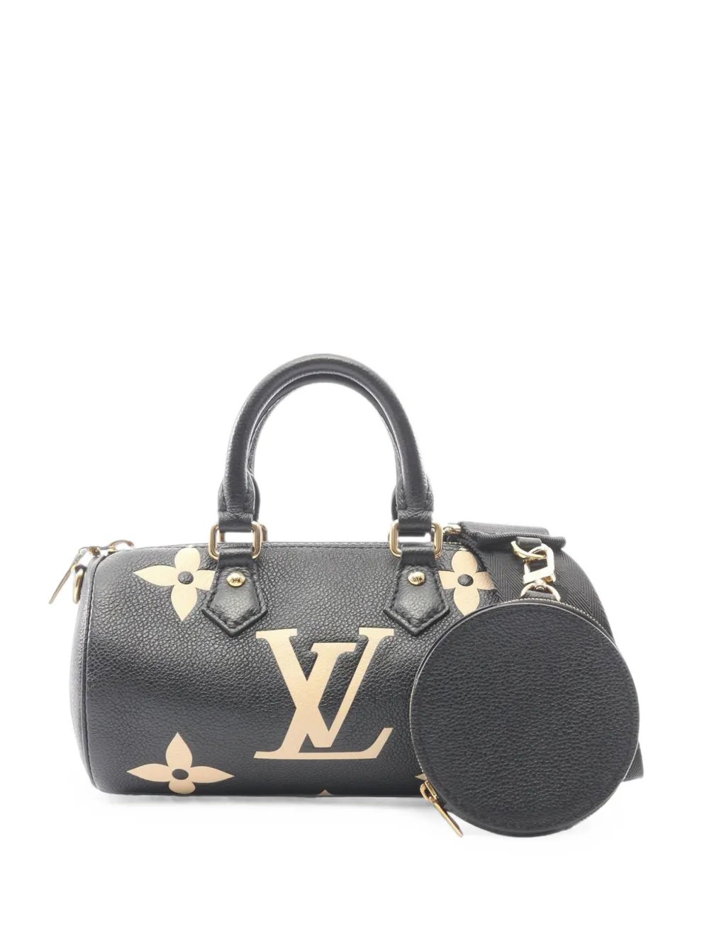 2021-2026 Bicolor Monogram Empreinte Giant Papillon BB satchel