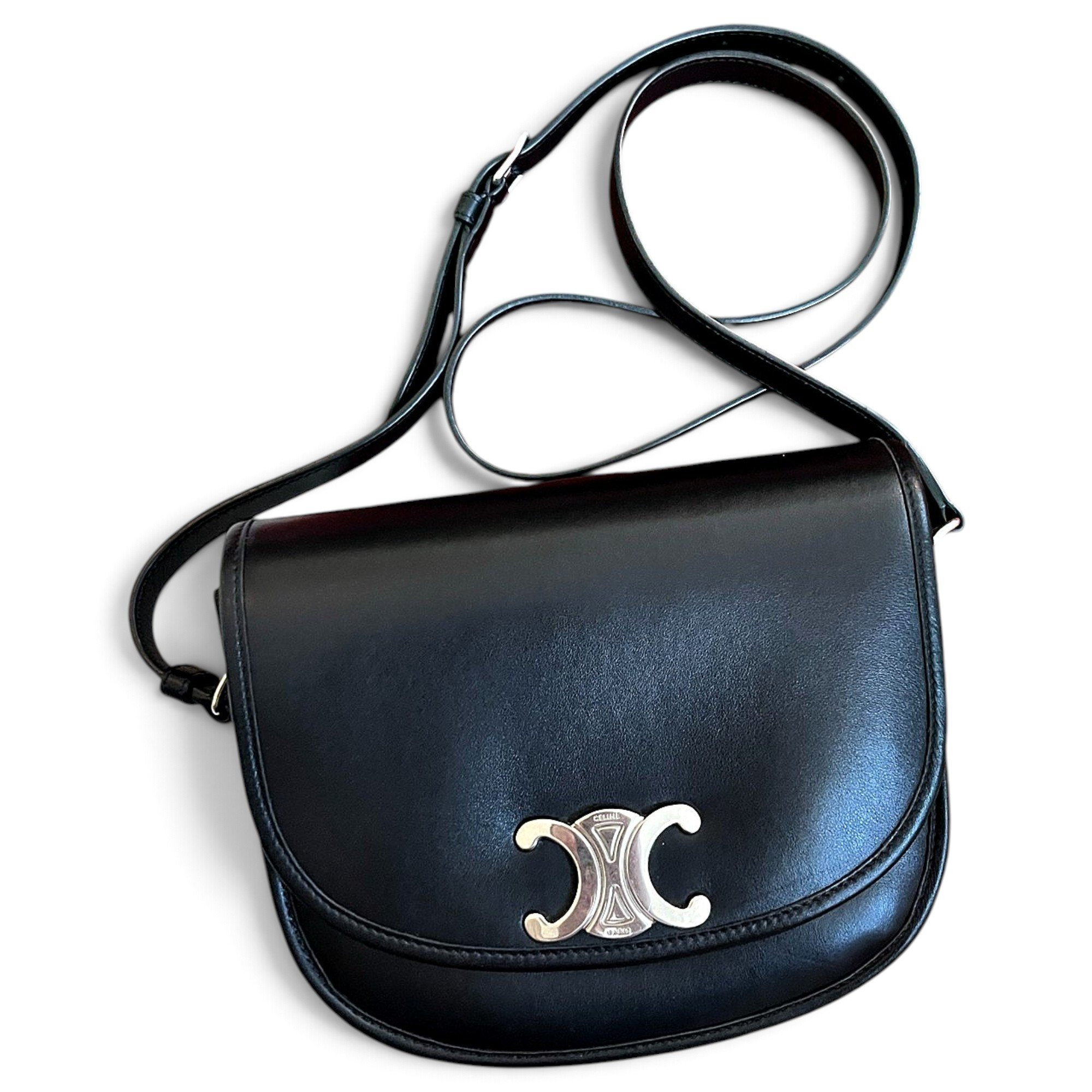 Folco leather crossbody bag
