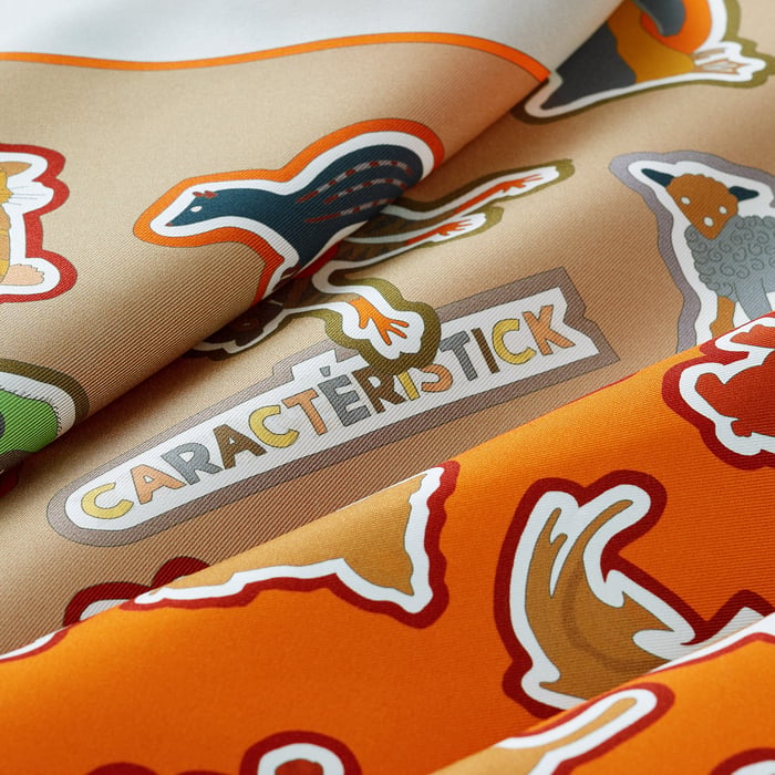 Caracteristick Double Face Scarf 90