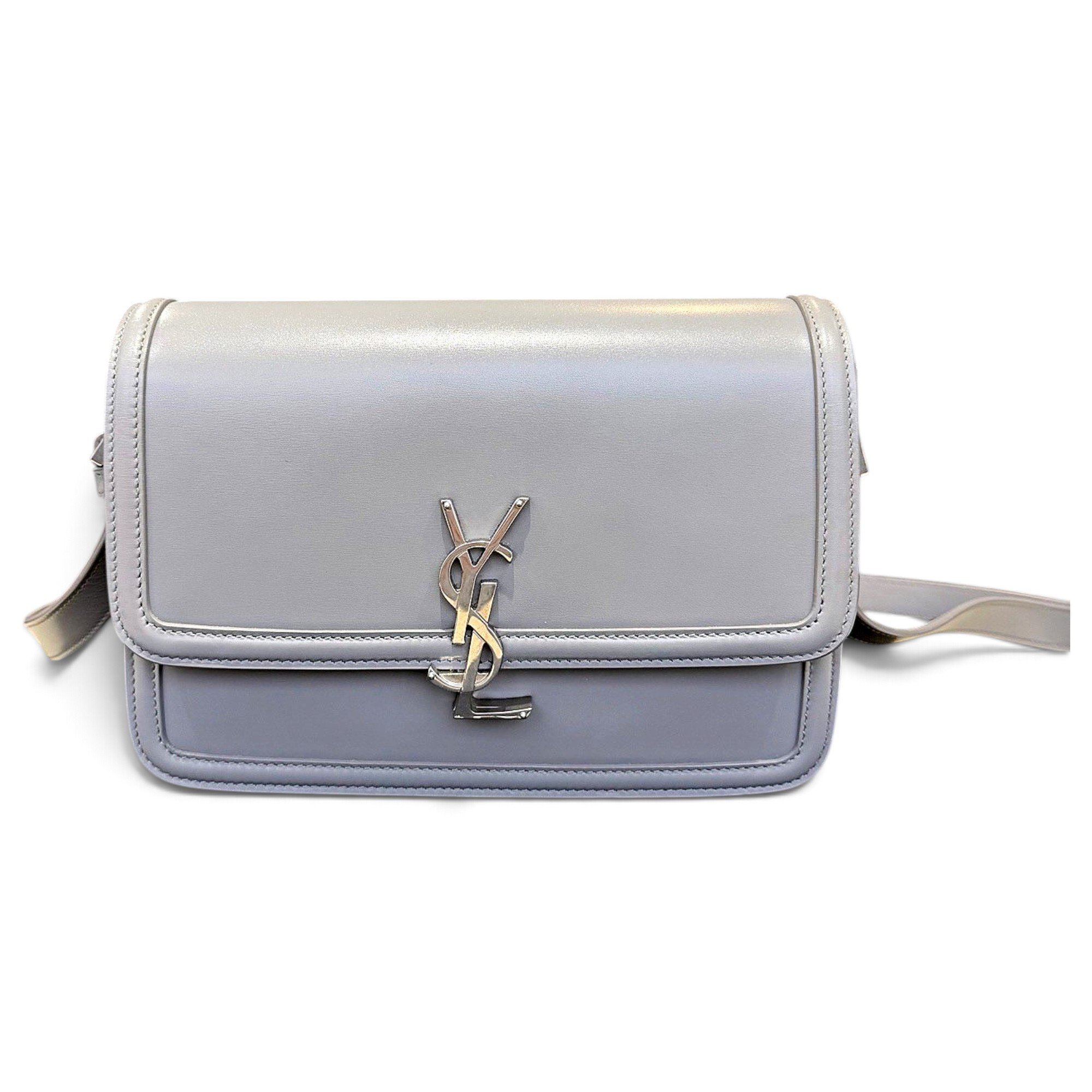 Solférino leather handbag