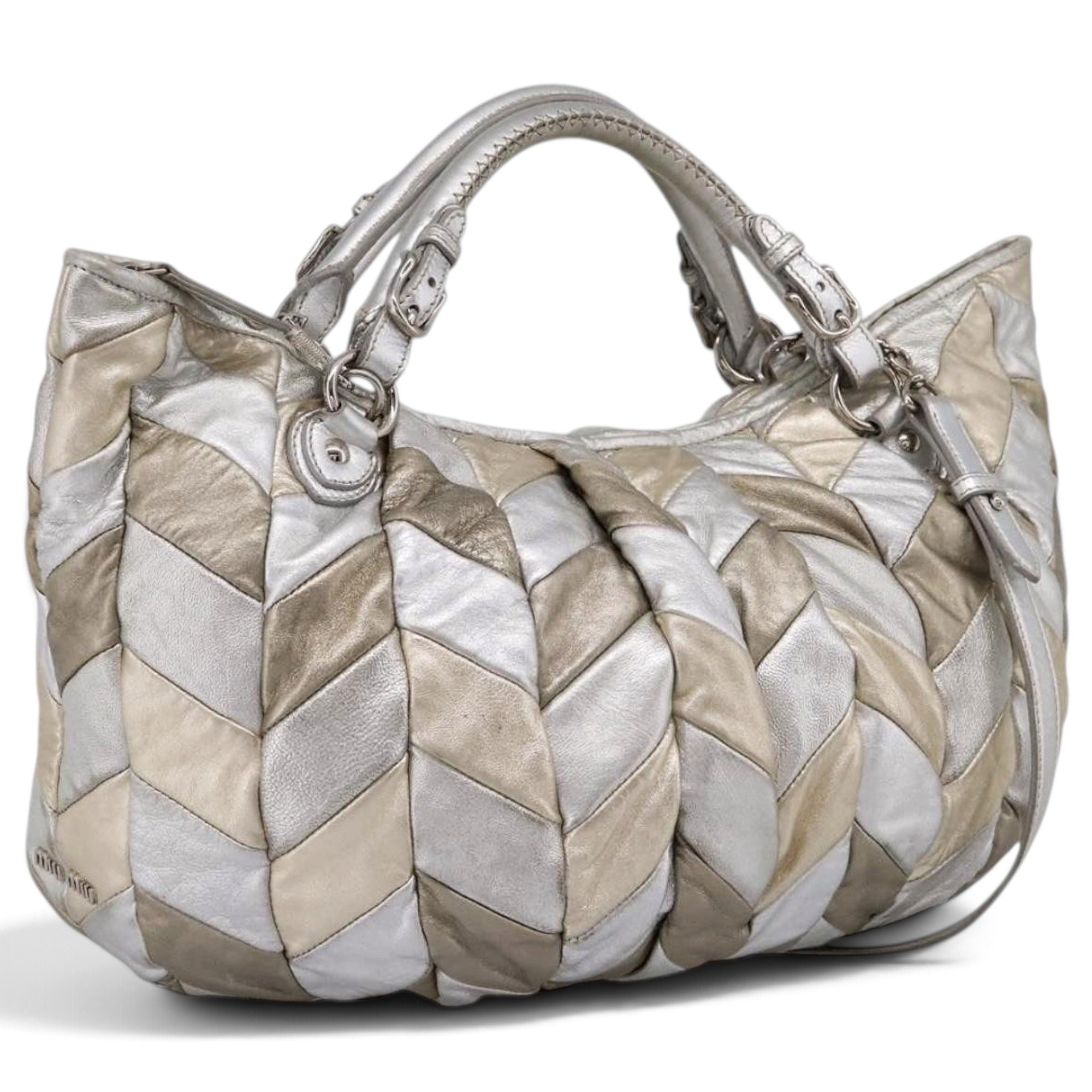 Leather handbag