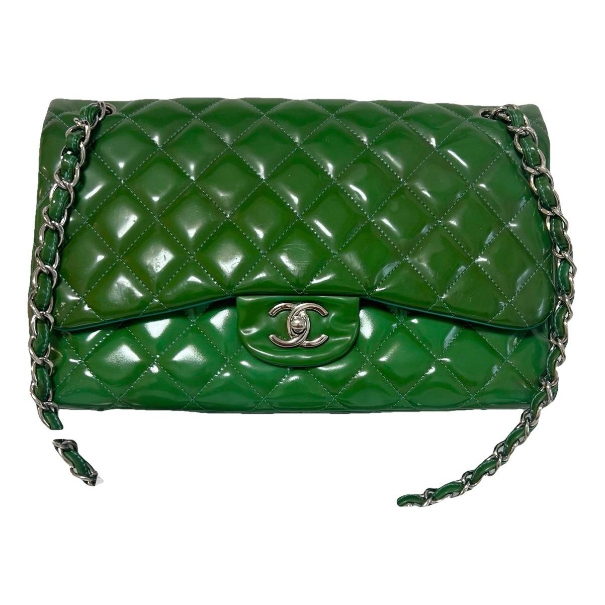 Trendy CC Flap leather handbag
