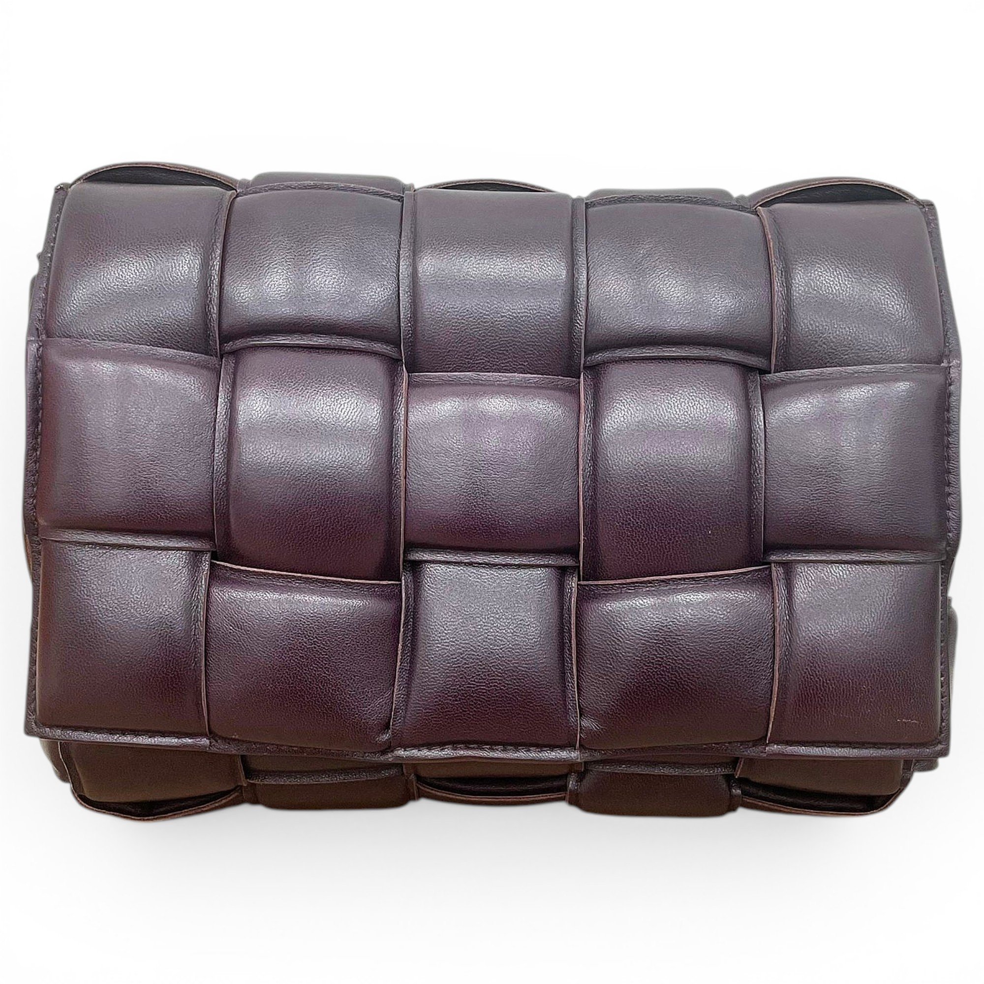 Cassette Padded leather handbag