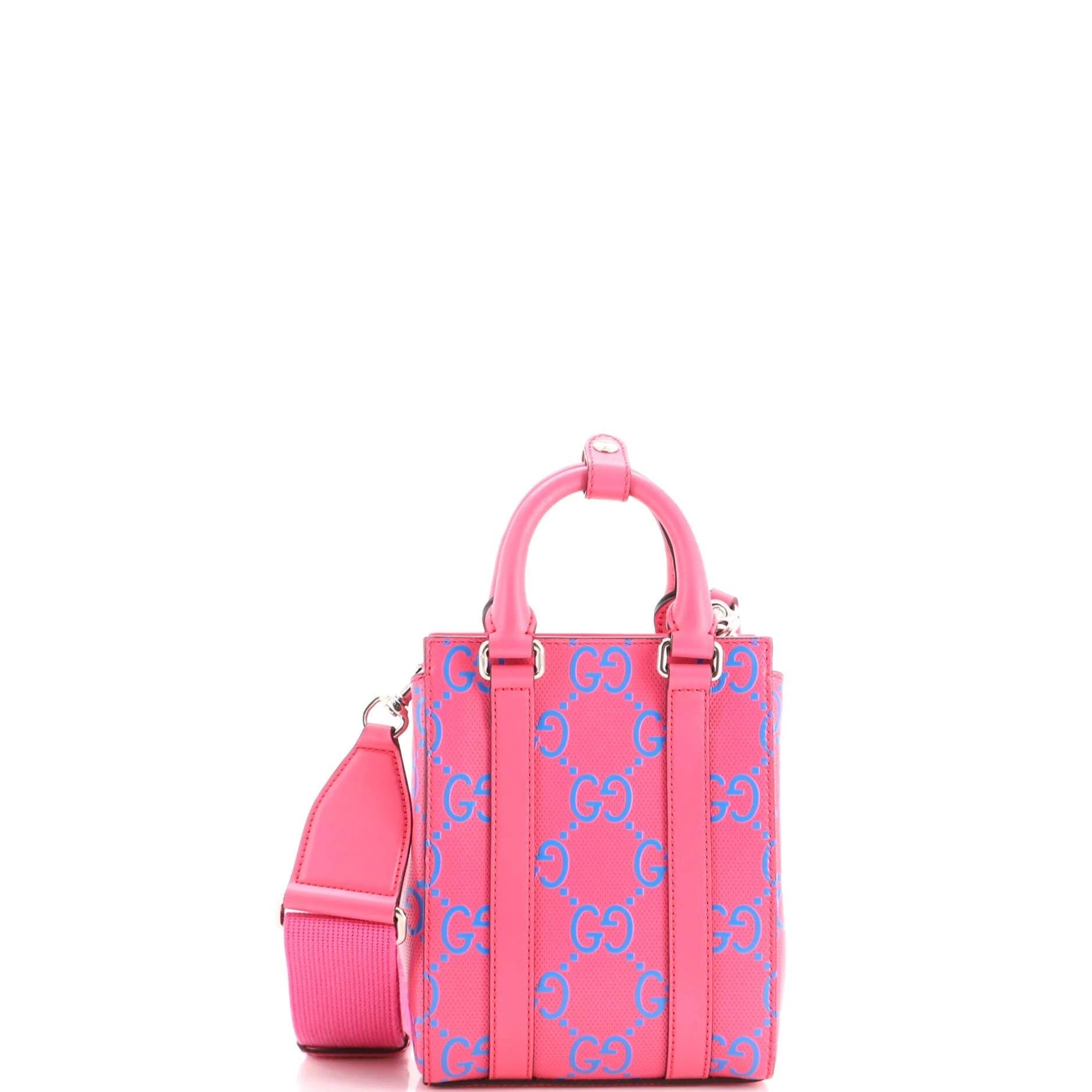Leather tote