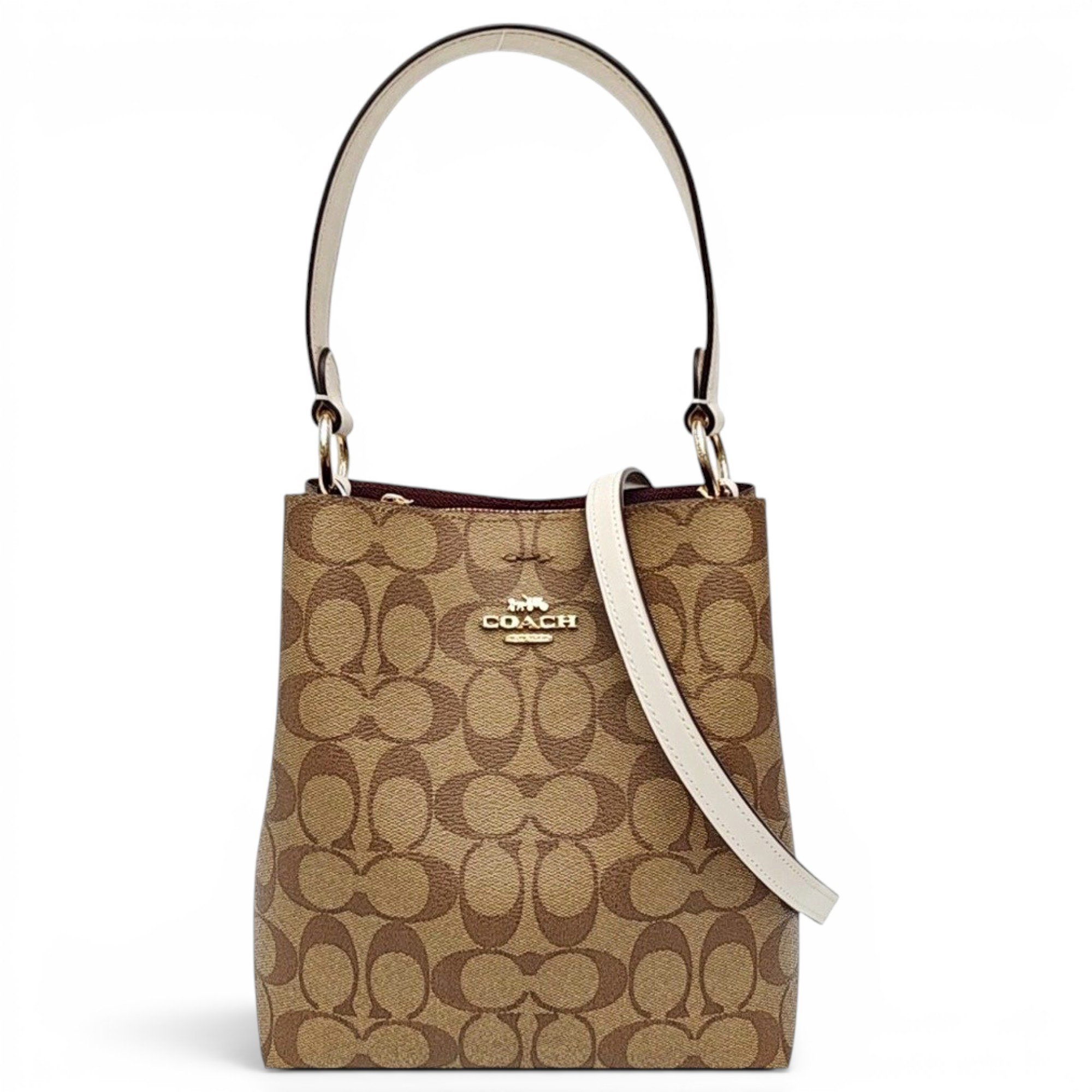 Leather handbag
