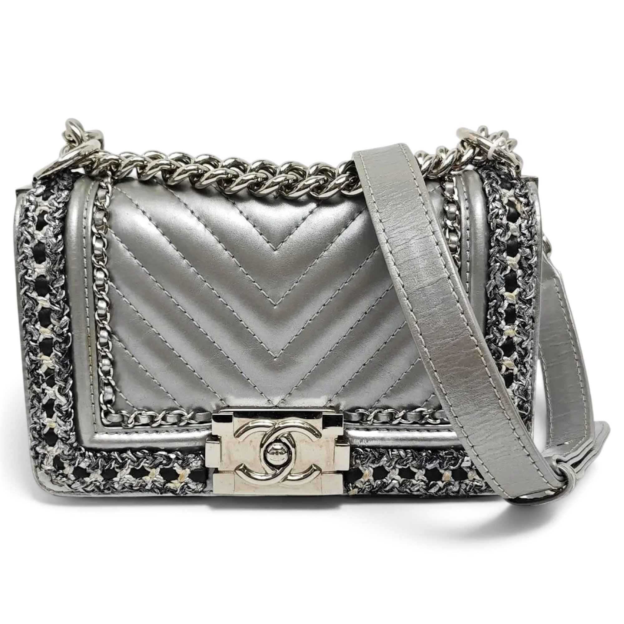Boy leather handbag