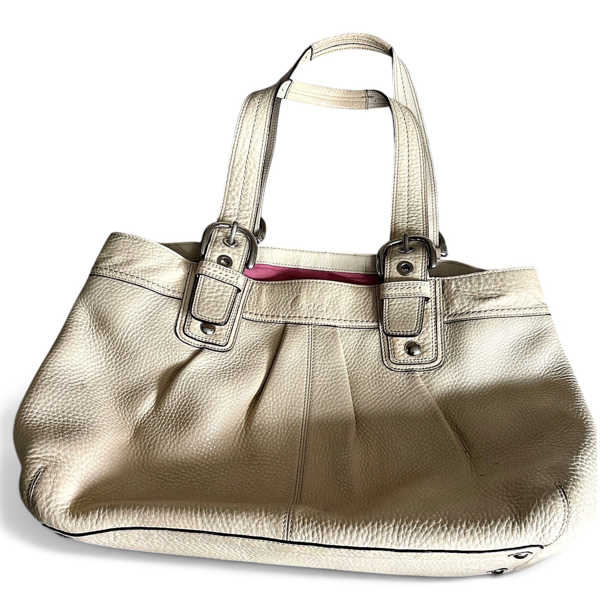 Edie leather handbag