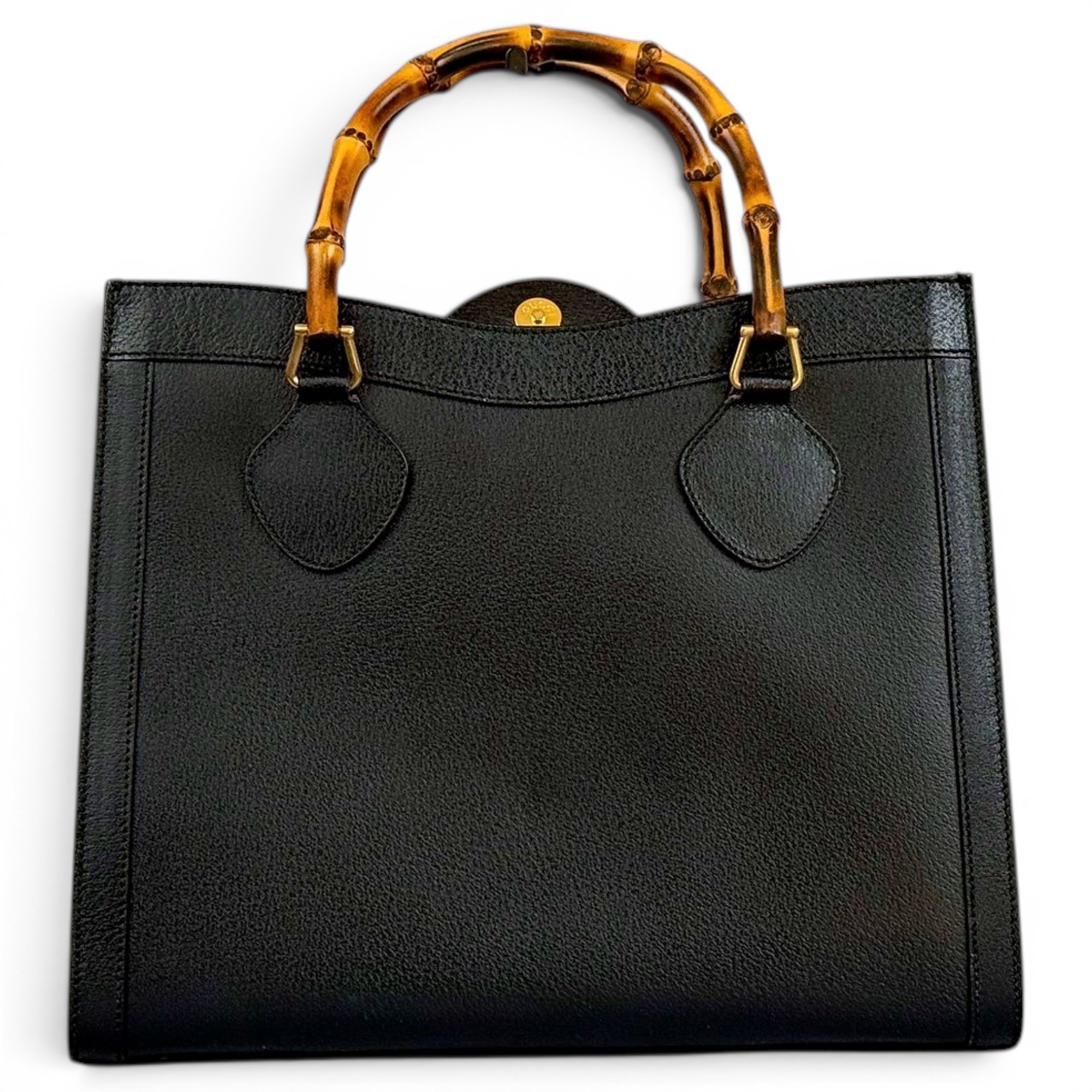 Diana Bamboo leather tote